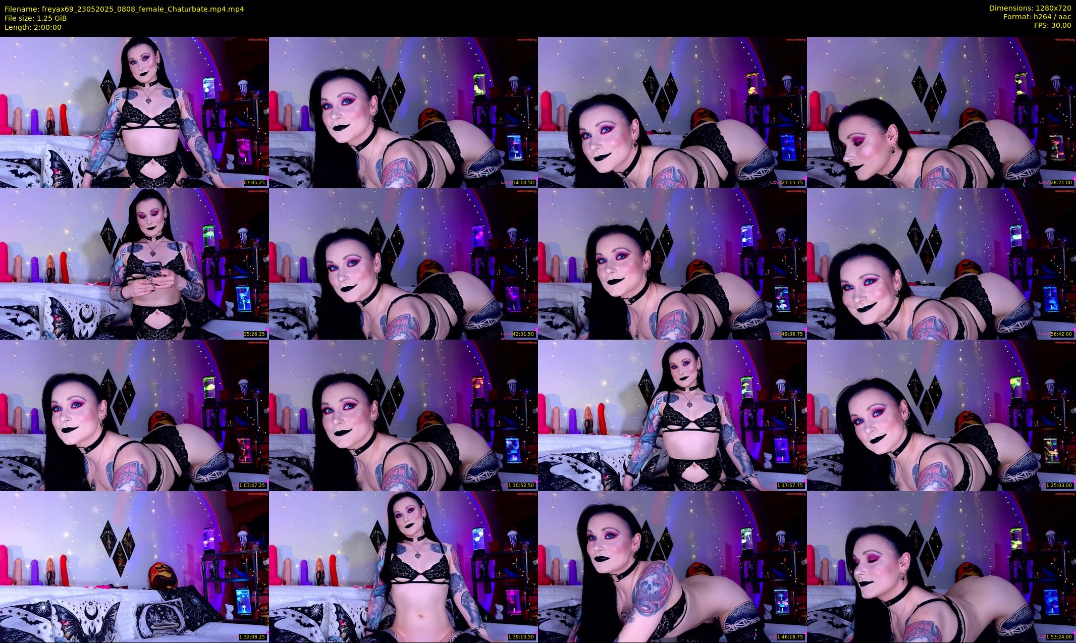 freyax69 — Chaturbate Female cam show, May 23, 2025