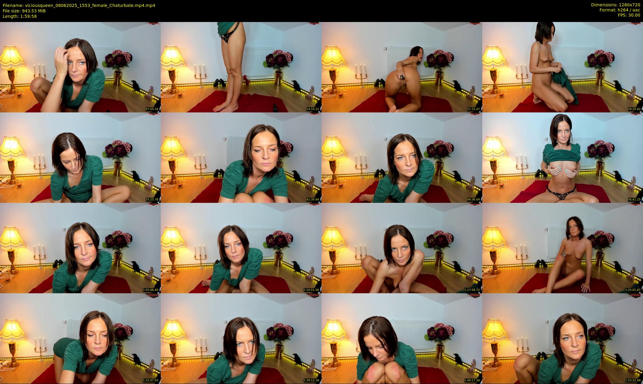 viciousqueen — Chaturbate Female cam show, Jun 8, 2025