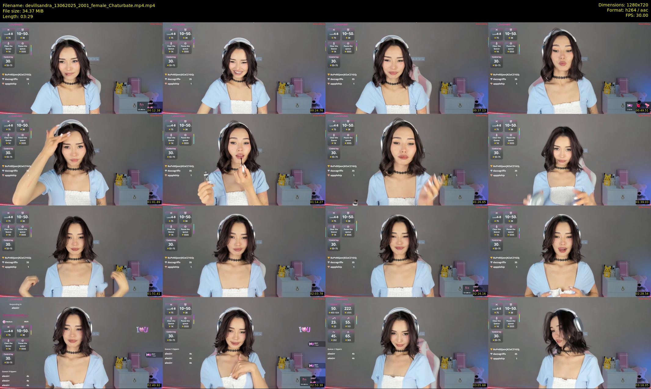 devillsandra — Chaturbate Female cam show, Jun 13, 2025