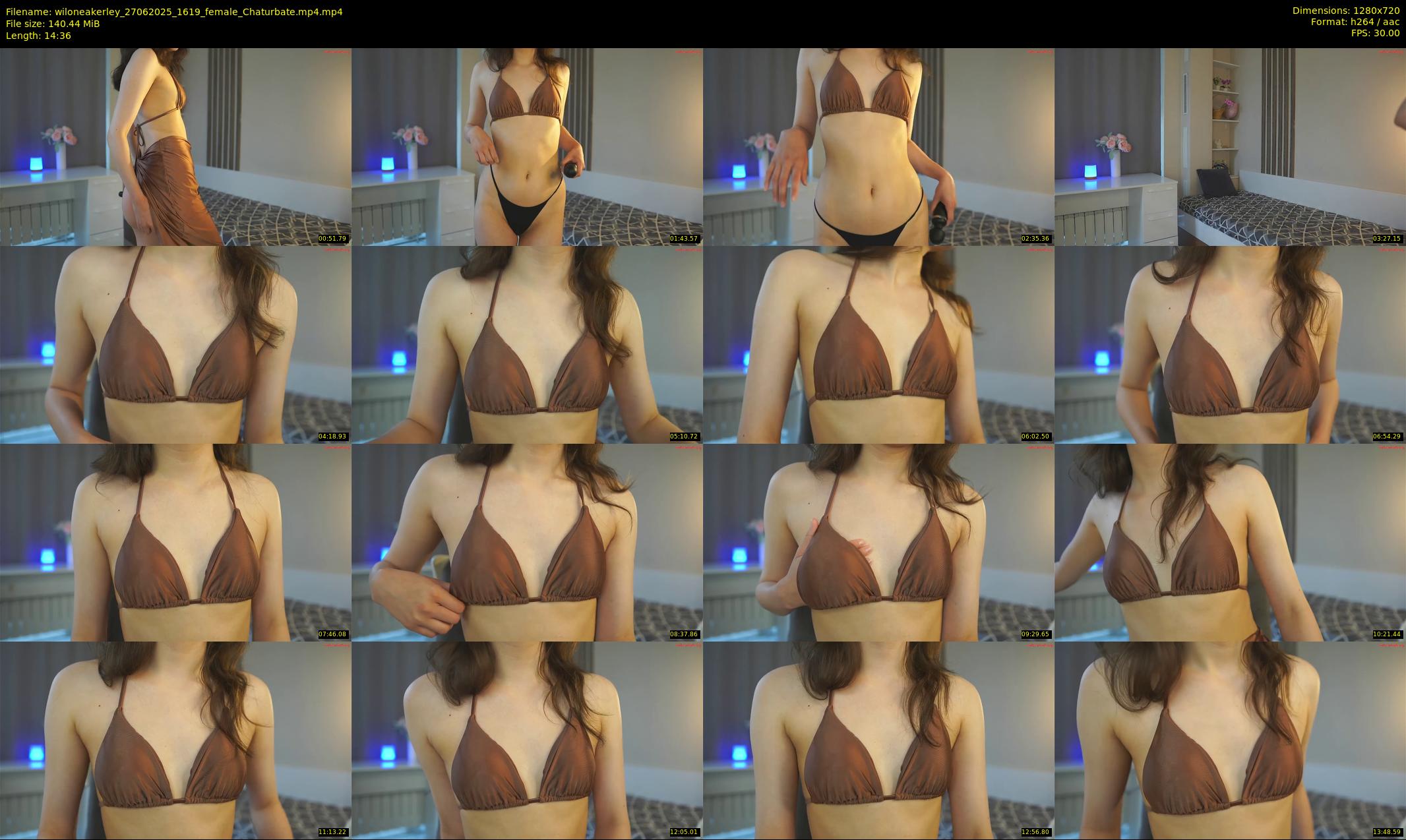 wiloneakerley — Chaturbate Female cam show, Jun 27, 2025