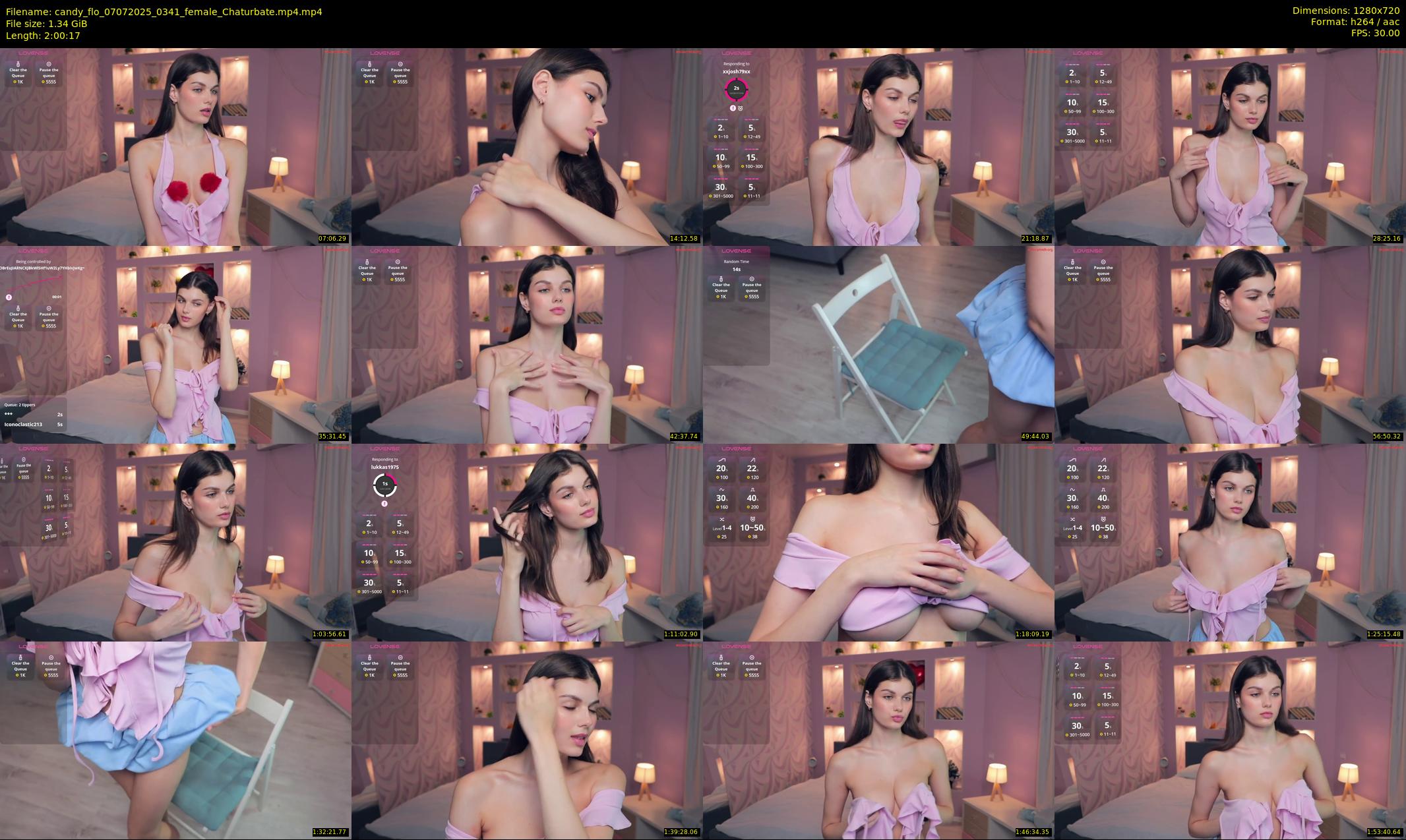 candy_flo — Chaturbate Female cam show, Jul 6, 2025