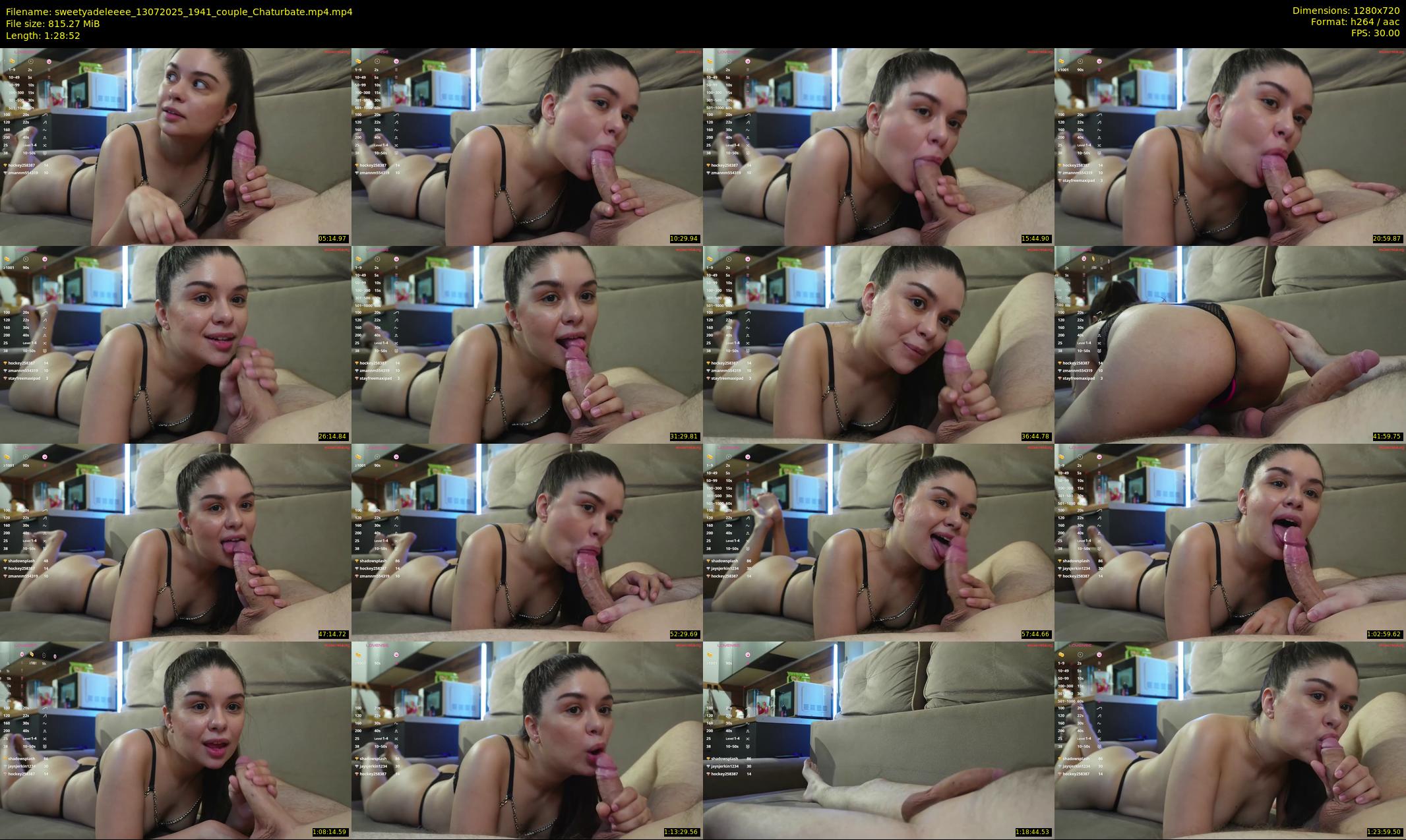 sweetyadeleeee — 89 minute Chaturbate Couple cam show, Jul 13, 2025