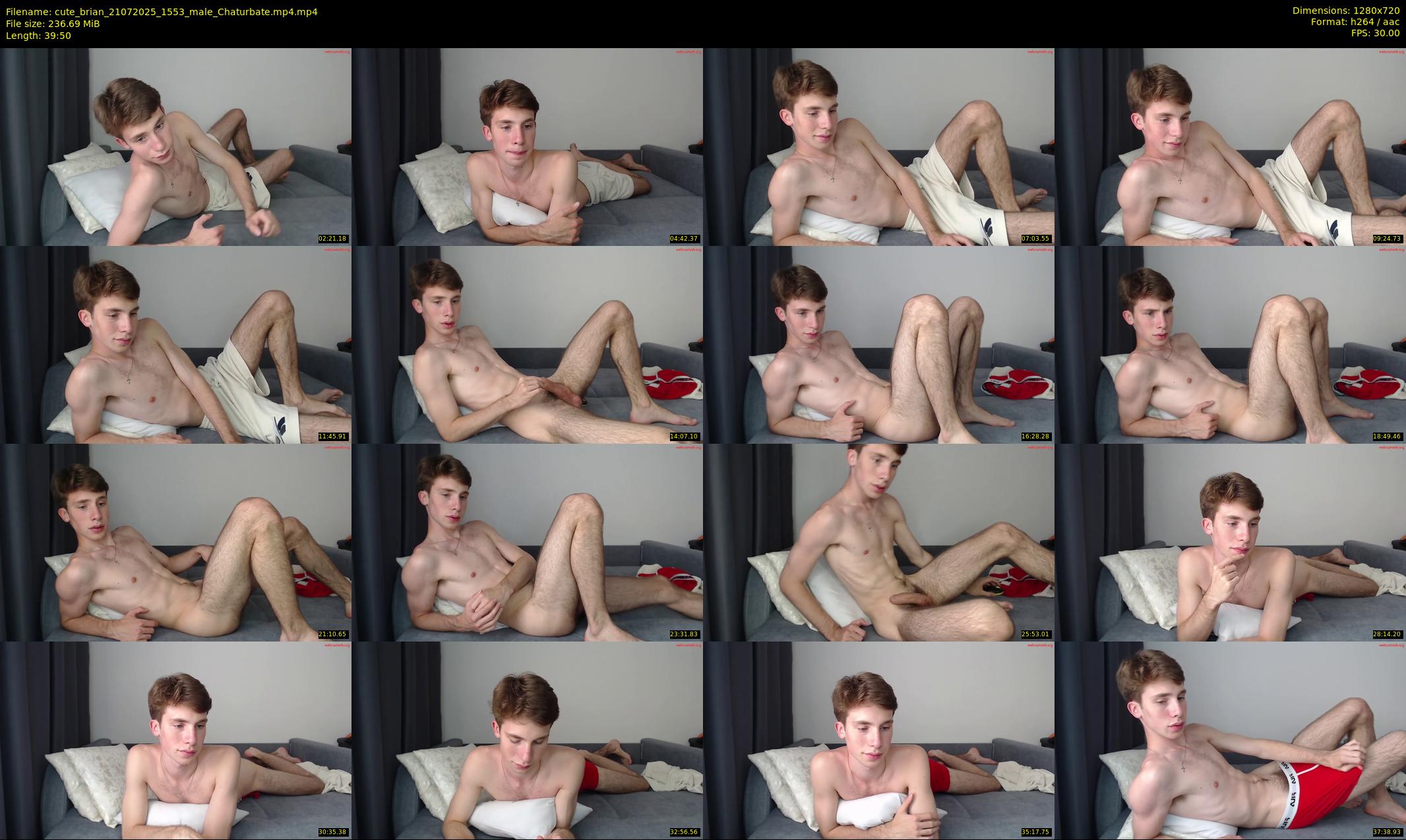 cute_brian — 40 minute Chaturbate Male cam show, Jul 21, 2025