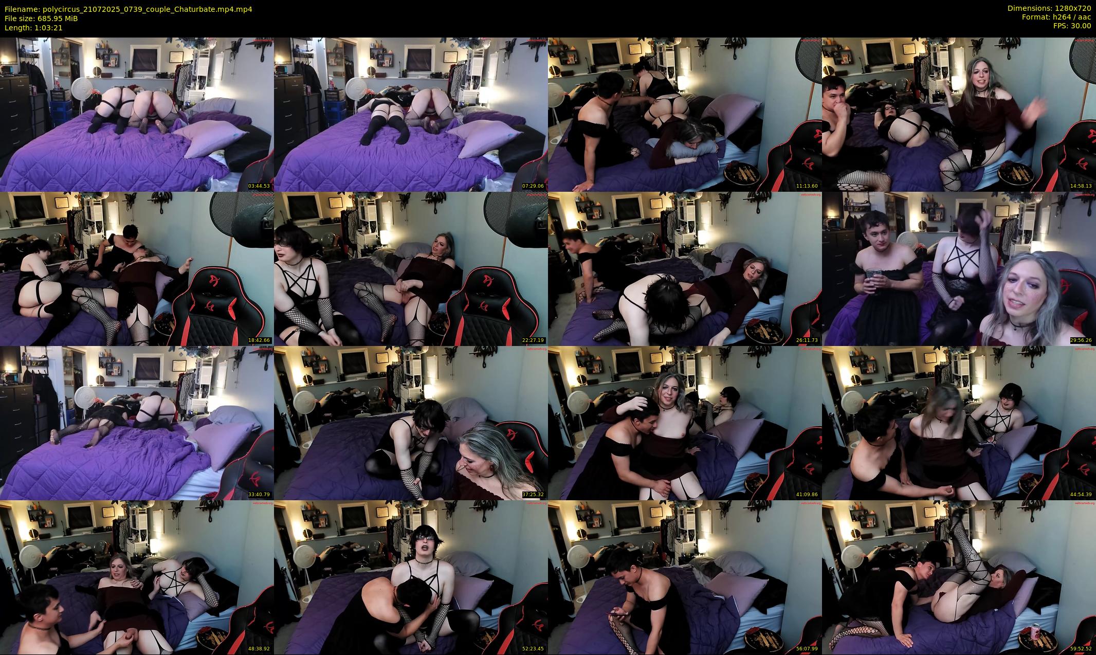 polycircus — 64 minute Chaturbate Couple cam show, Jul 21, 2025