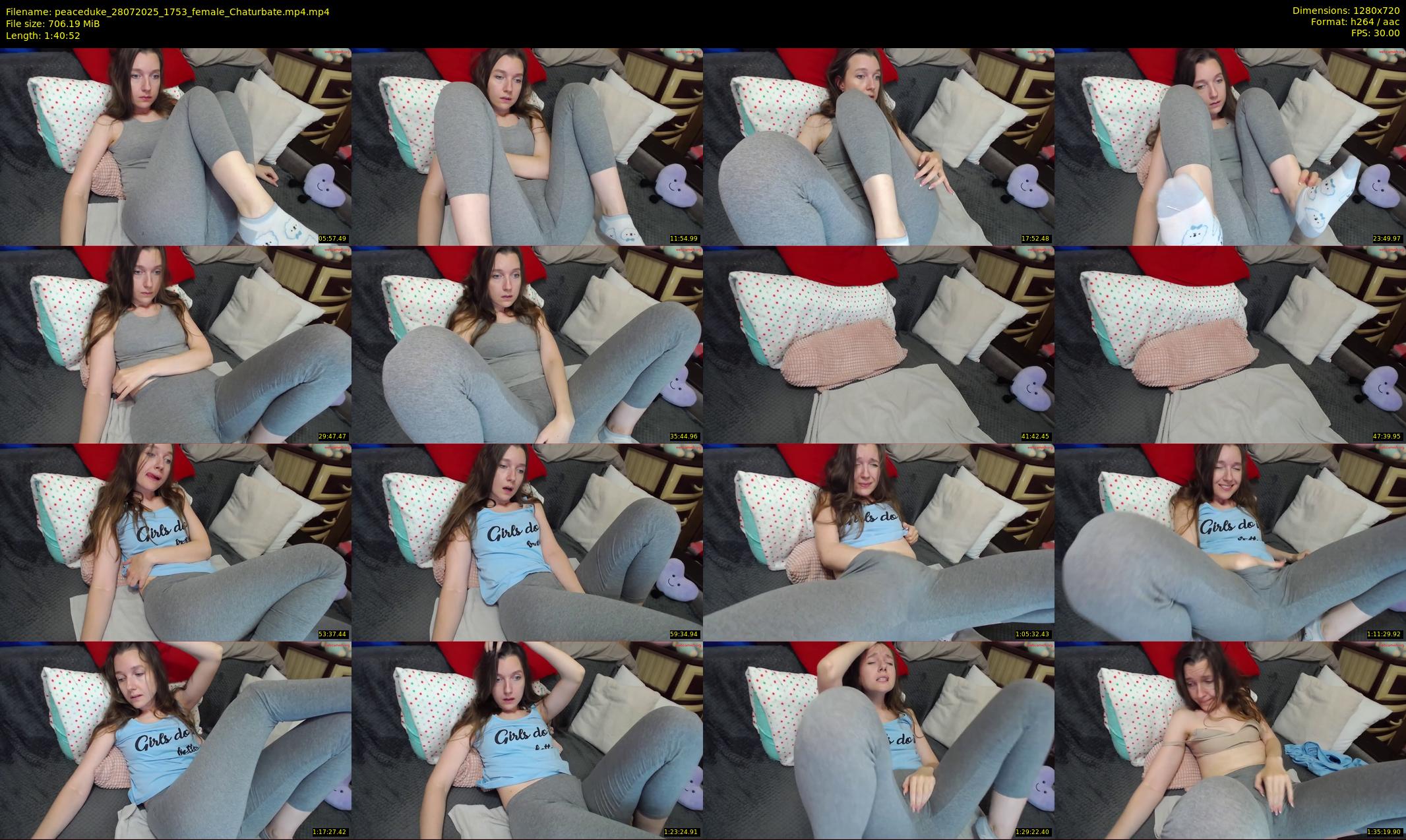 peaceduke — Chaturbate Female cam show, Jul 28, 2025