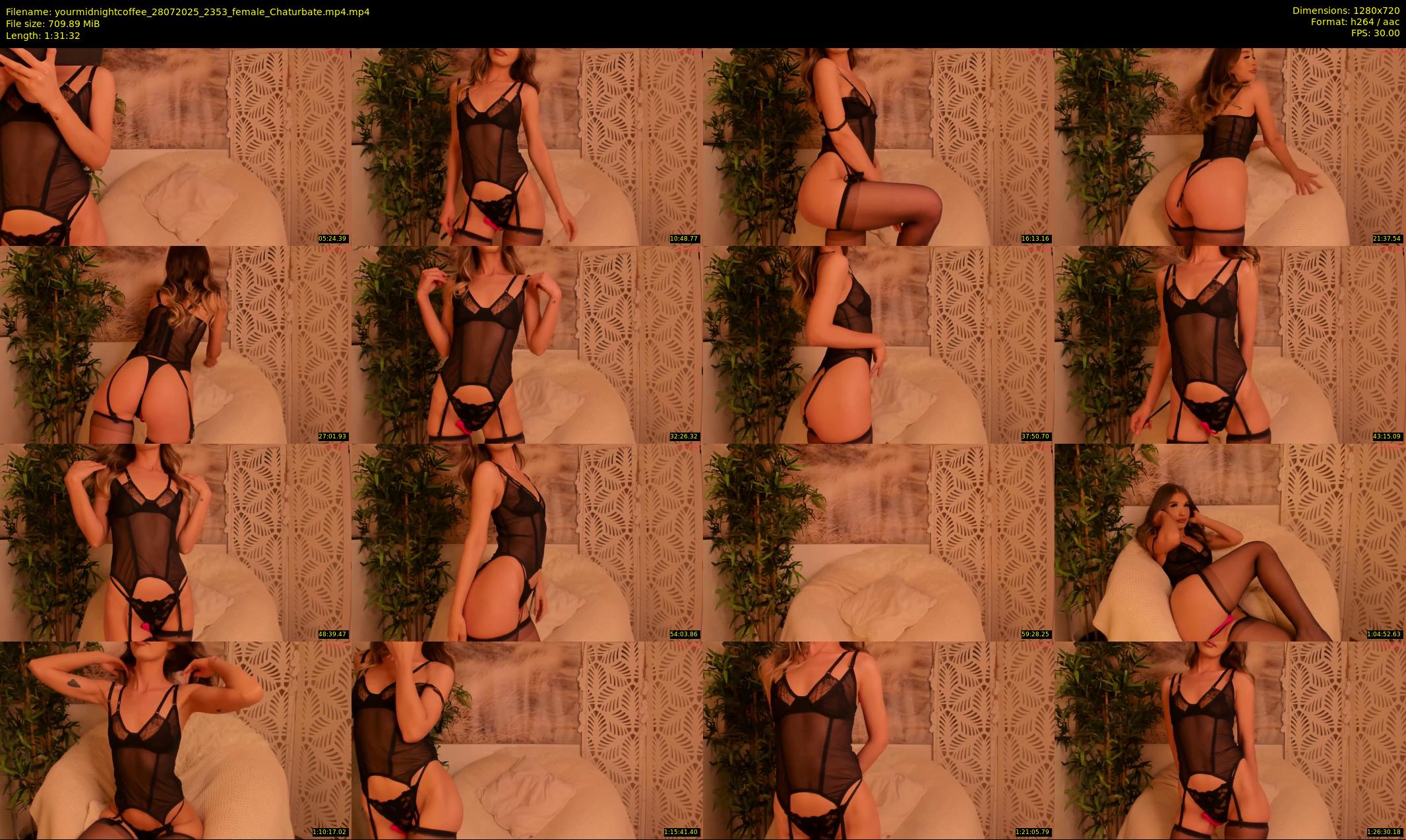 yourmidnightcoffee — Chaturbate Female cam show, Jul 28, 2025