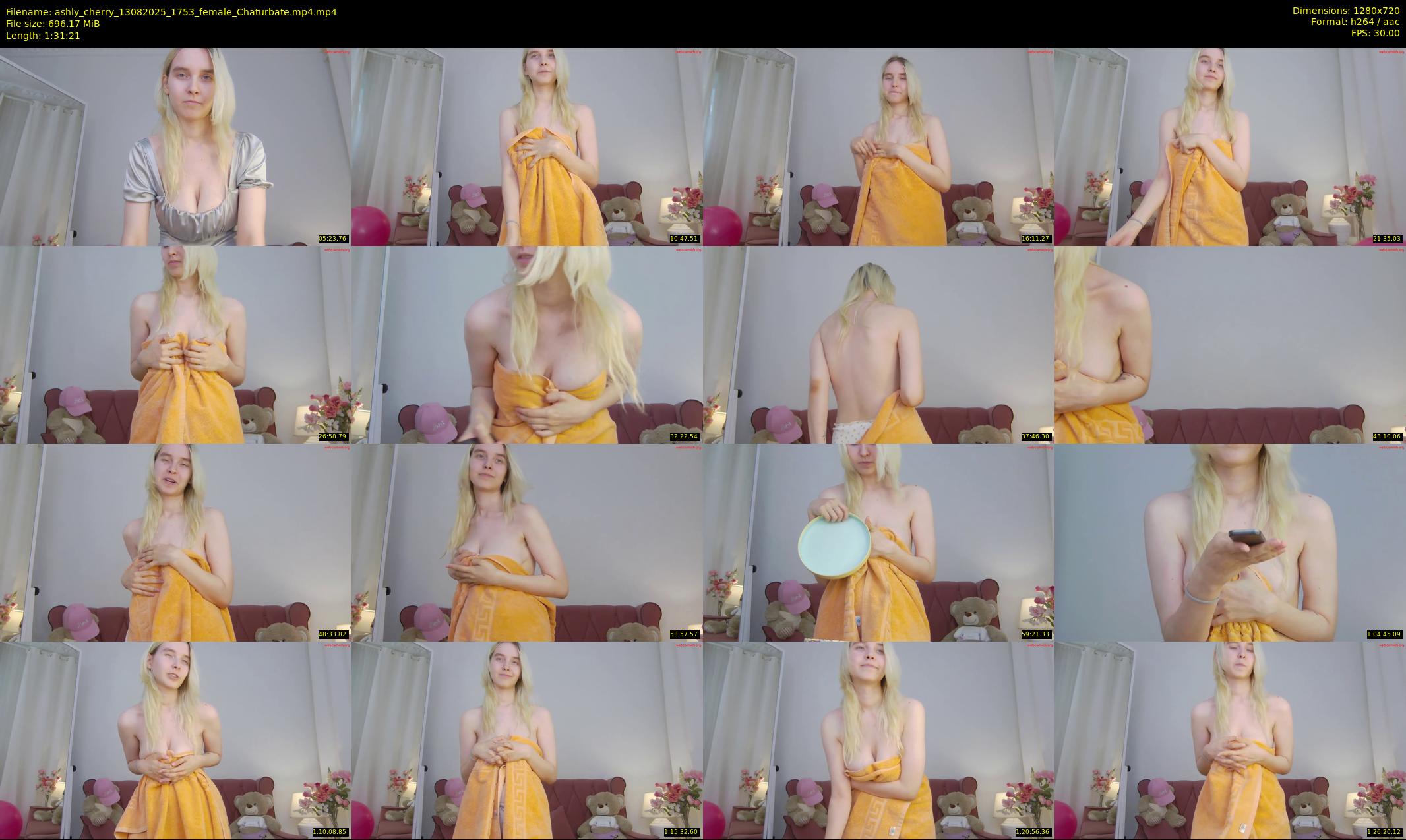 ashly_cherry — Chaturbate Female cam show, Aug 13, 2025