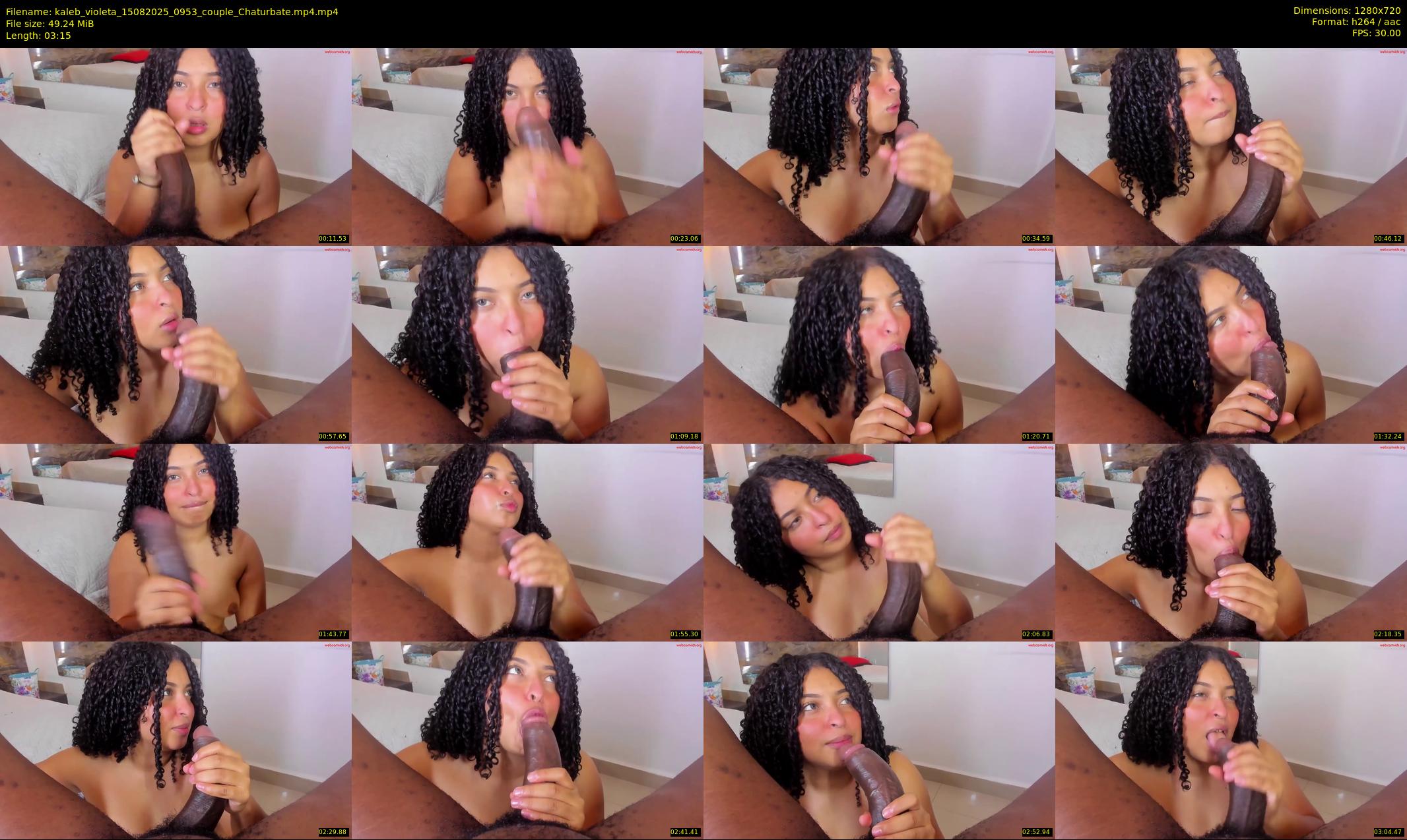 kaleb_violeta — Chaturbate Couple cam show, Aug 15, 2025