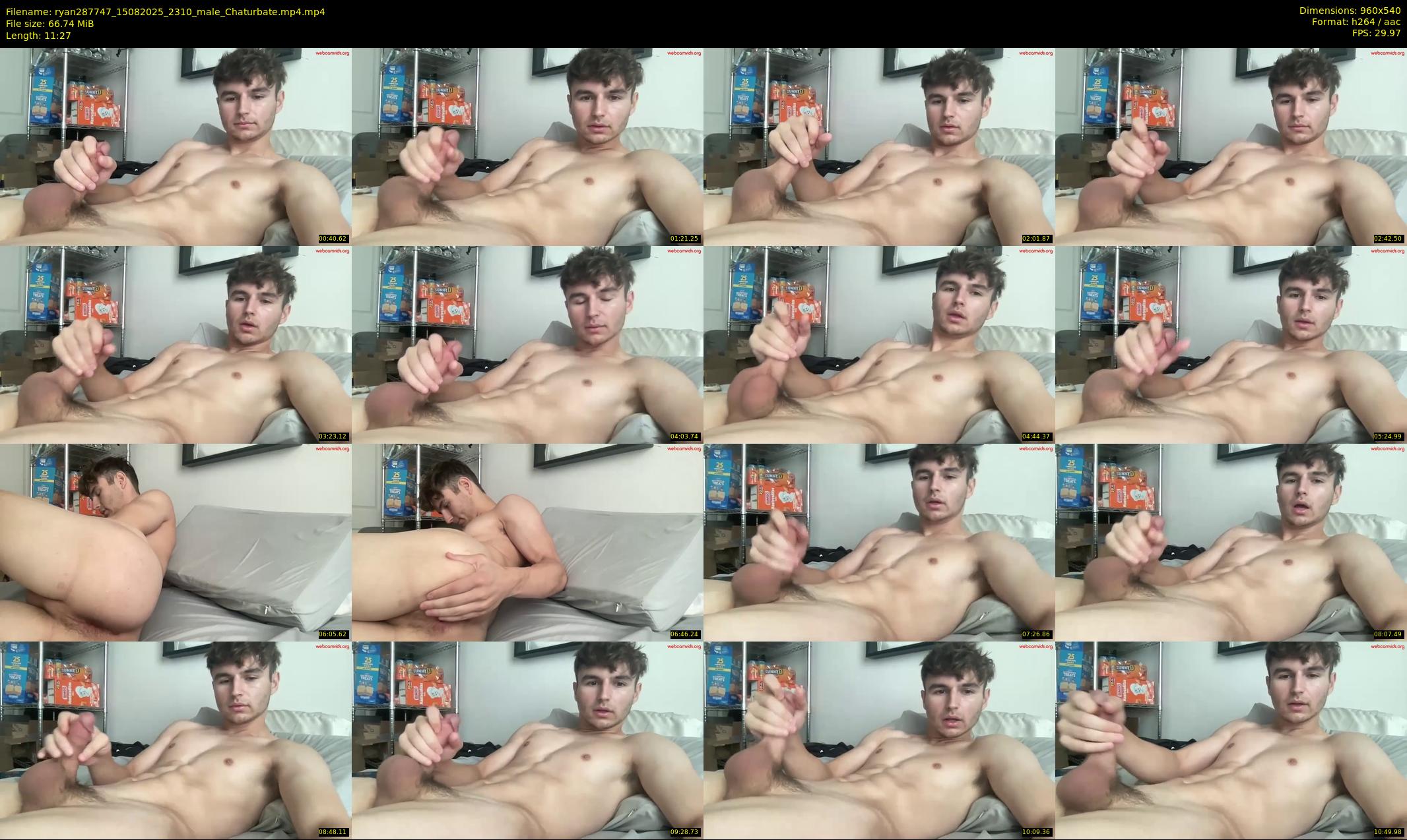 ryan287747 — Chaturbate Male cam show, Aug 15, 2025