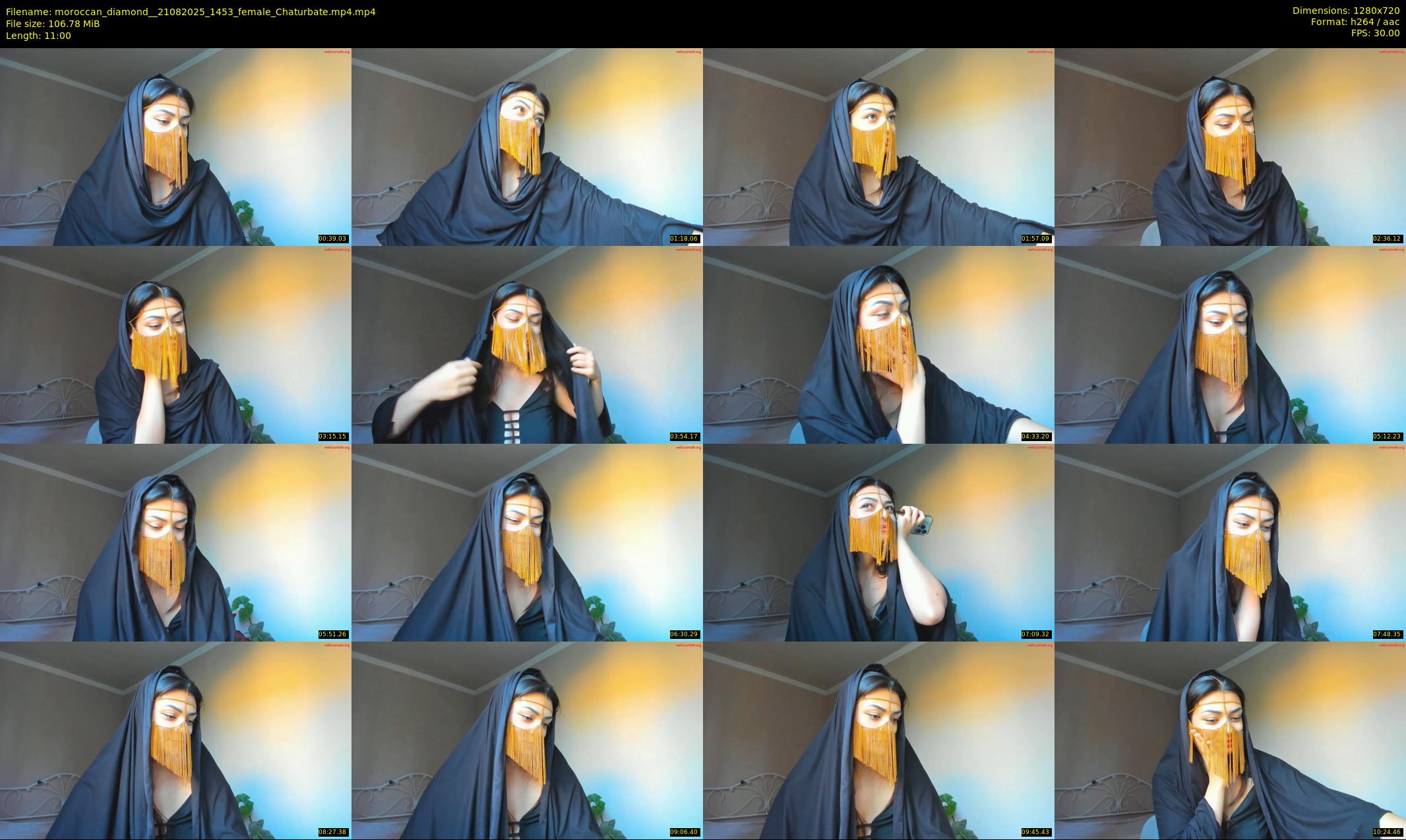 moroccan_diamond_ — 11 minute Chaturbate Female cam show, Aug 21, 2025