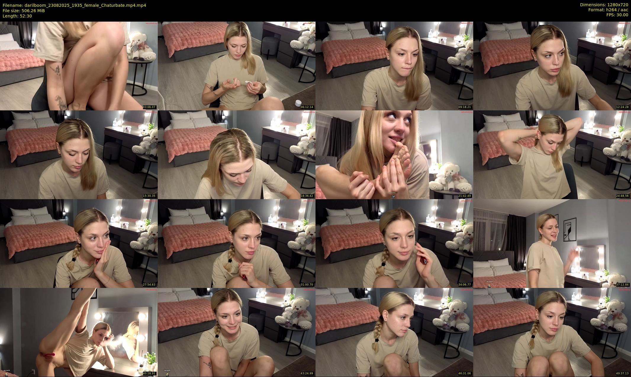 darilboom — Chaturbate Female cam show, Aug 23, 2025