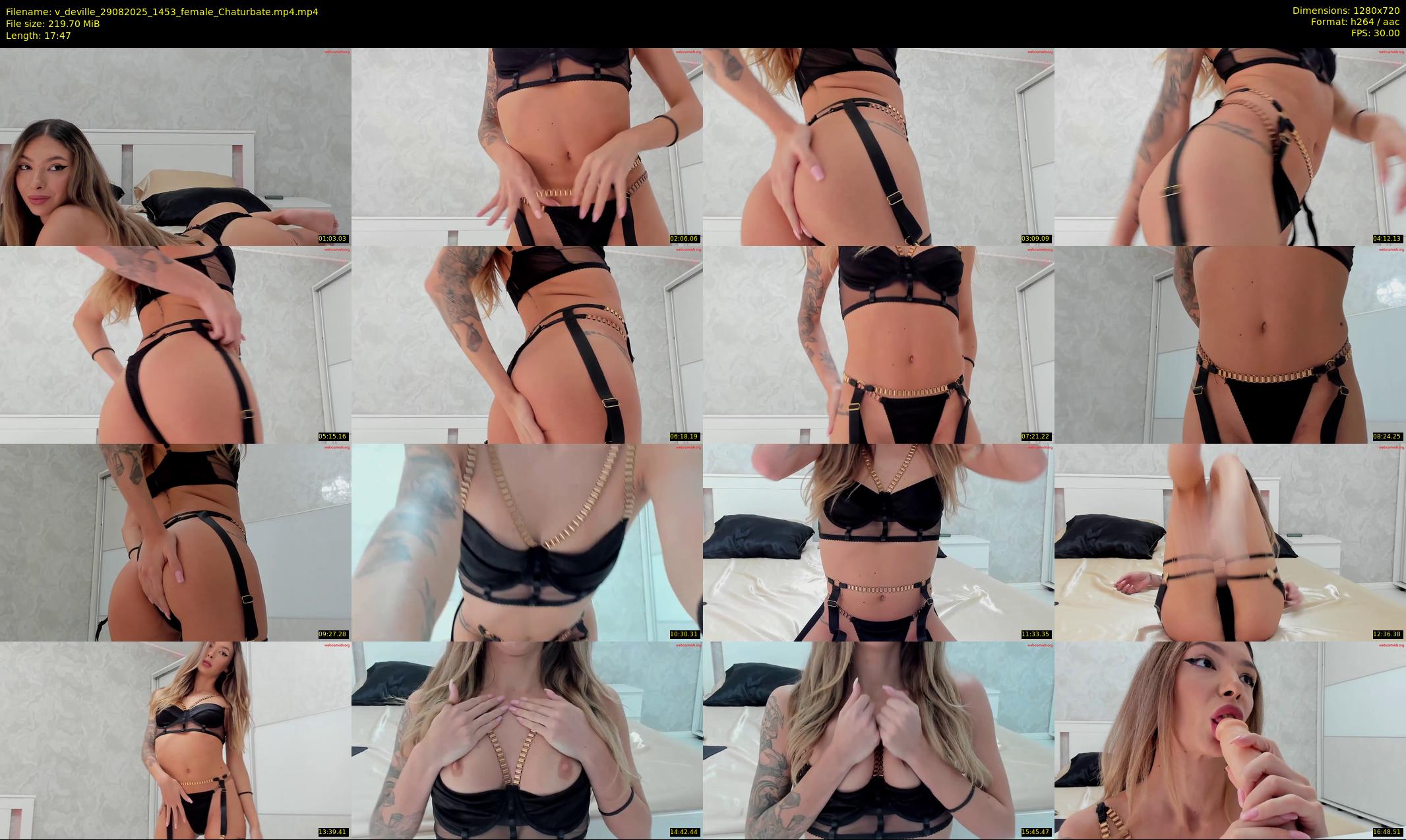 v_deville — 18 minute Chaturbate Female cam show, Aug 29, 2025