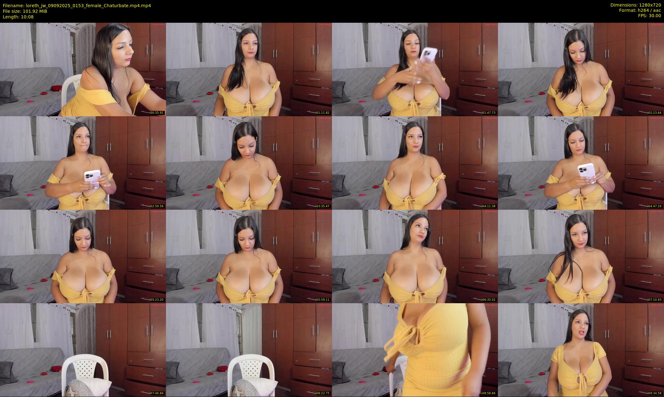 loreth_jw — Chaturbate Female cam show, Sep 8, 2025