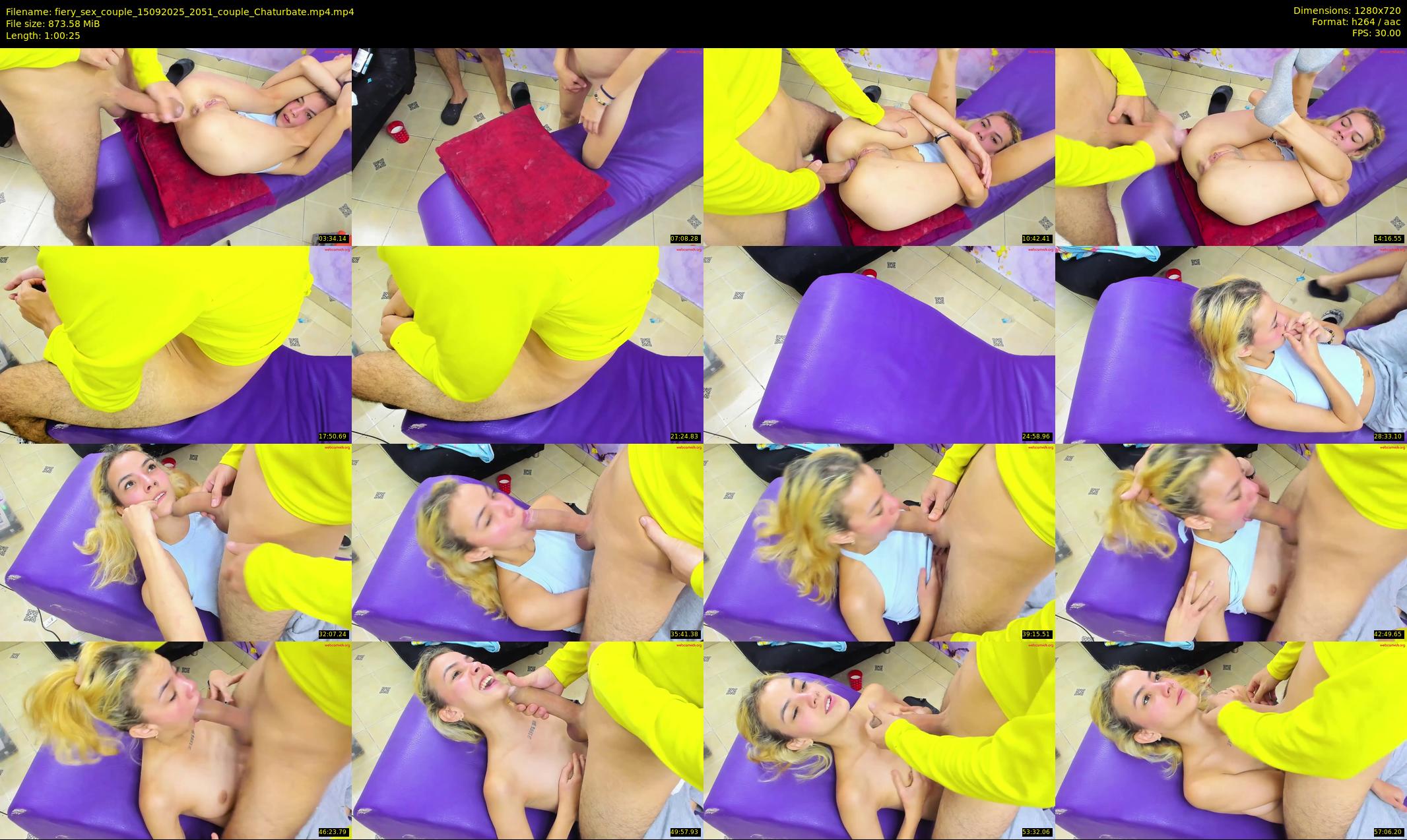 fiery_sex_couple — Chaturbate Couple cam show, Sep 15, 2025