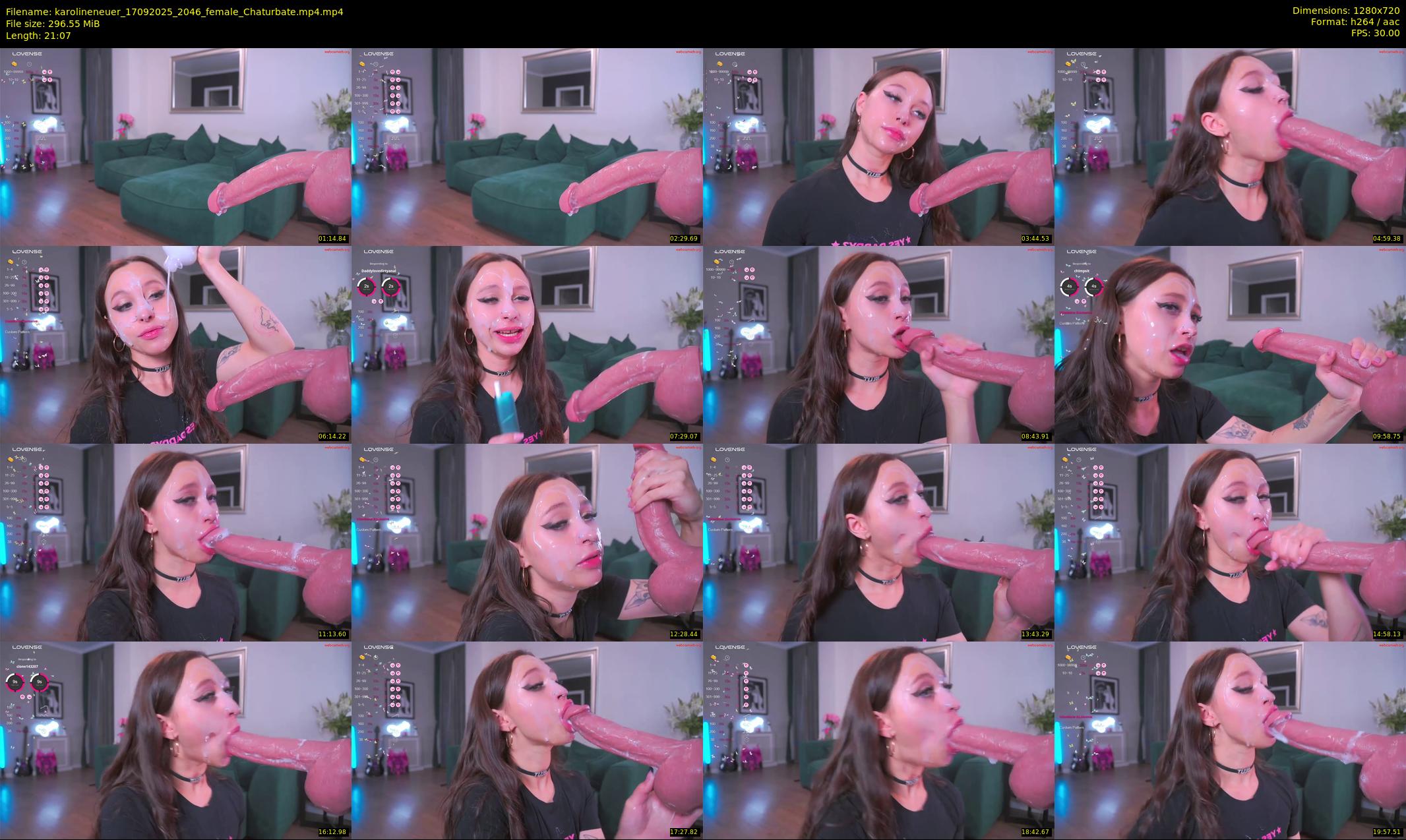 karolineneuer — Chaturbate Female cam show, Sep 17, 2025