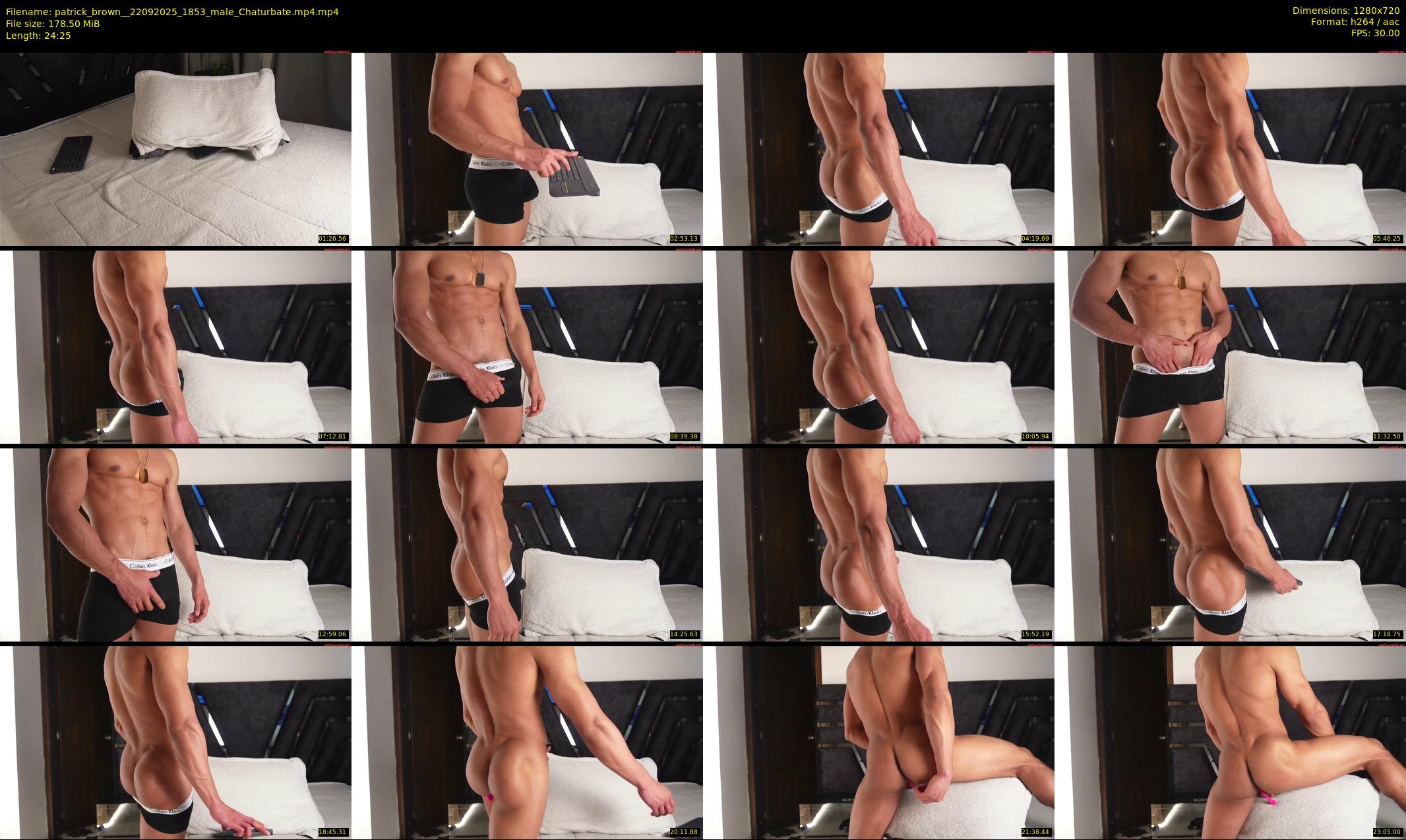 patrick_brown_ — Chaturbate Male cam show, Sep 22, 2025