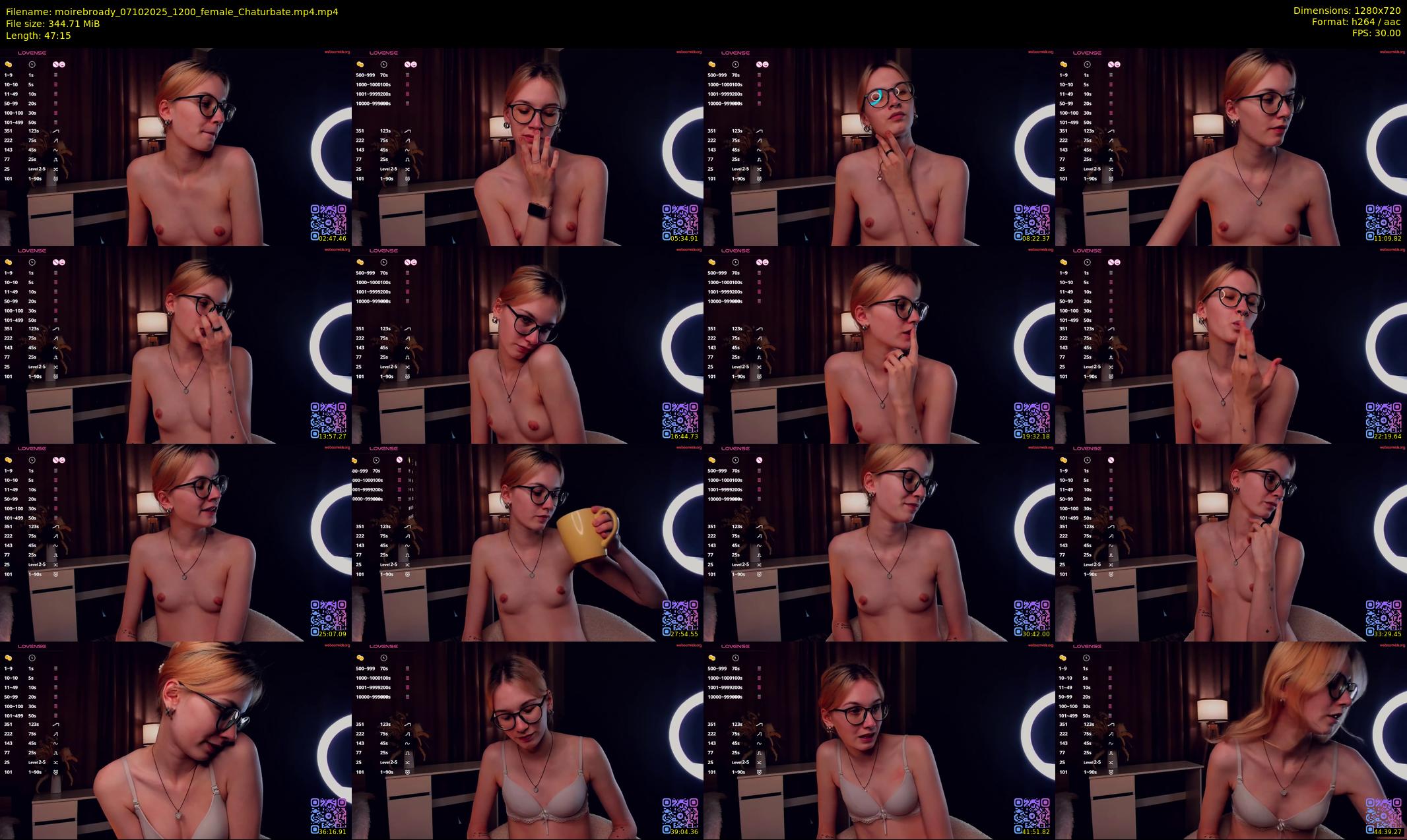 moirebroady — Chaturbate Female cam show, Oct 7, 2025