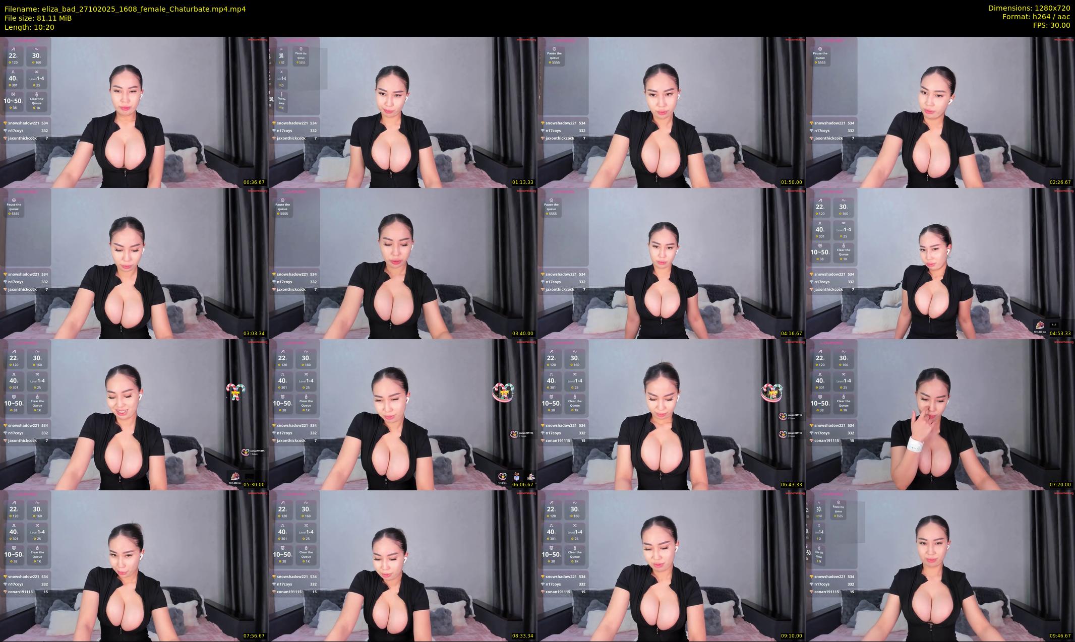 eliza_bad — Chaturbate Female cam show, Oct 27, 2025