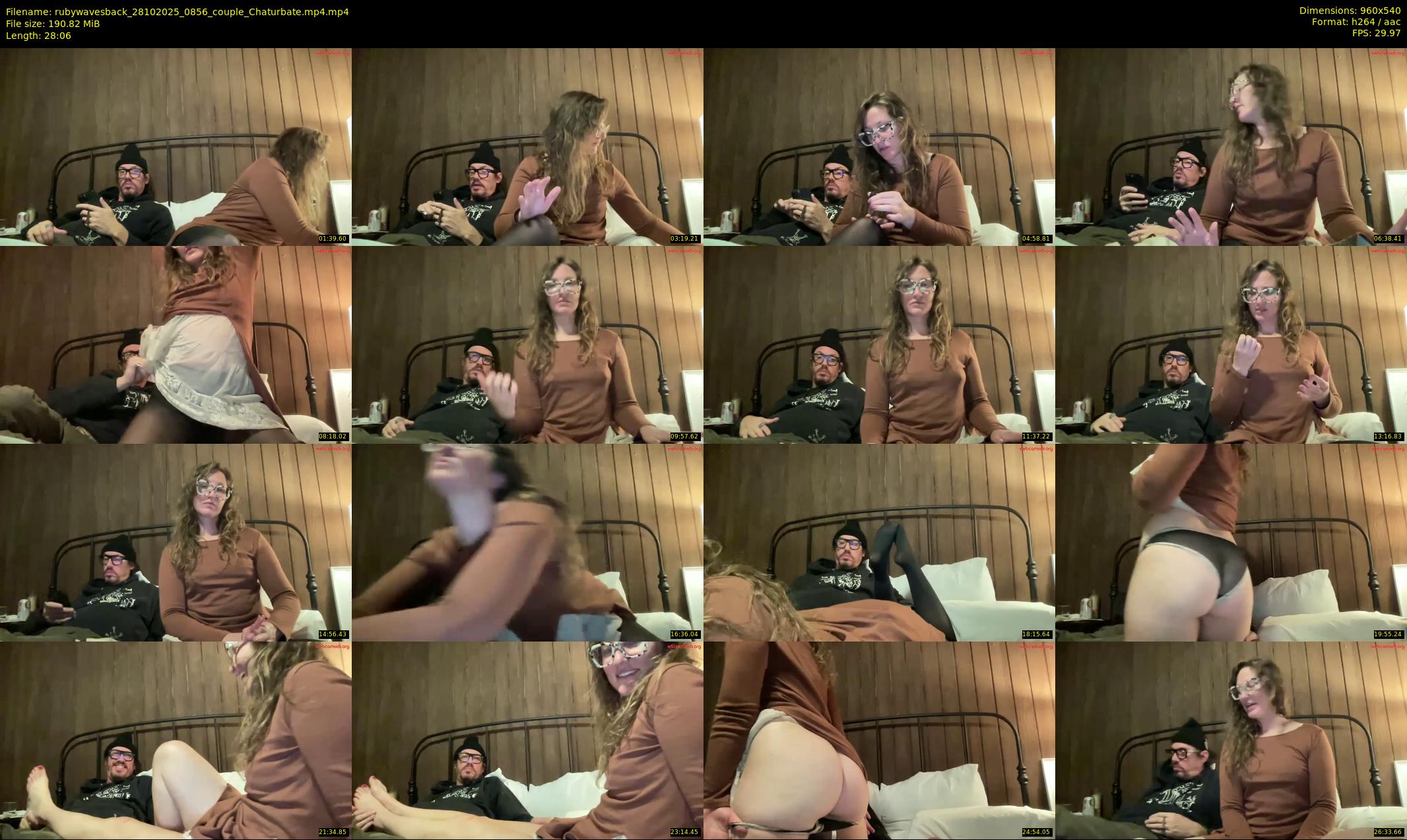 rubywavesback — 29 minute Chaturbate Couple cam show, Oct 28, 2025