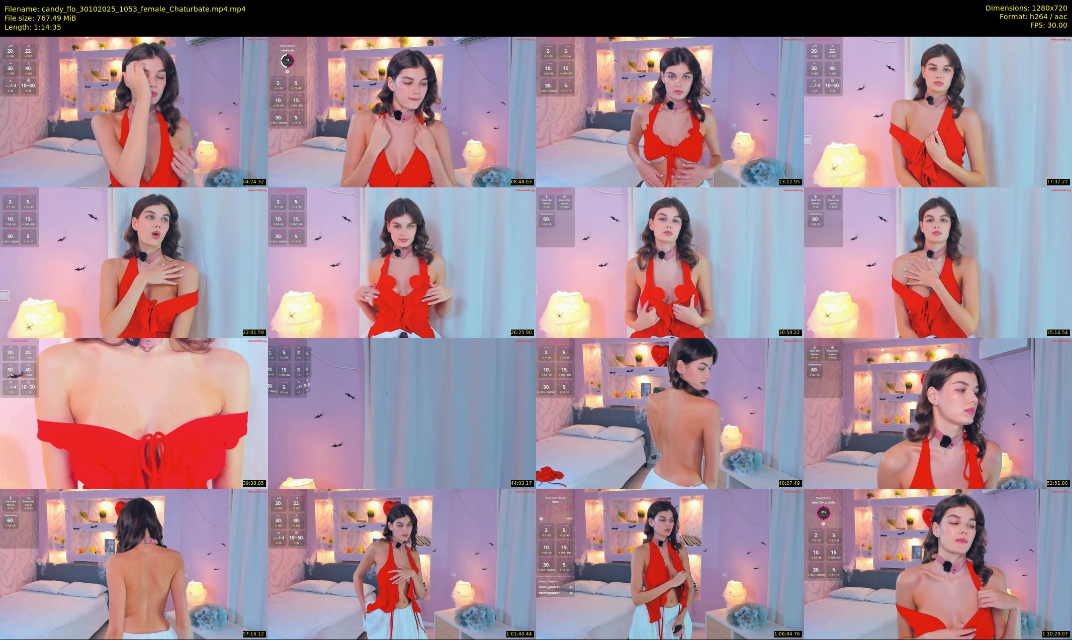 candy_flo — Chaturbate Female cam show, Oct 30, 2025