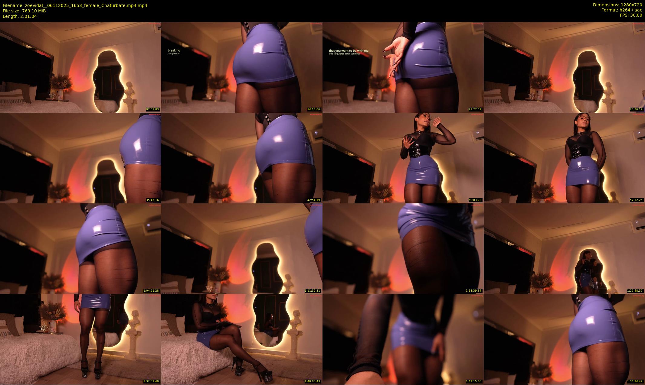 zoevidal_ — 122 minute Chaturbate Female cam show, Nov 6, 2025