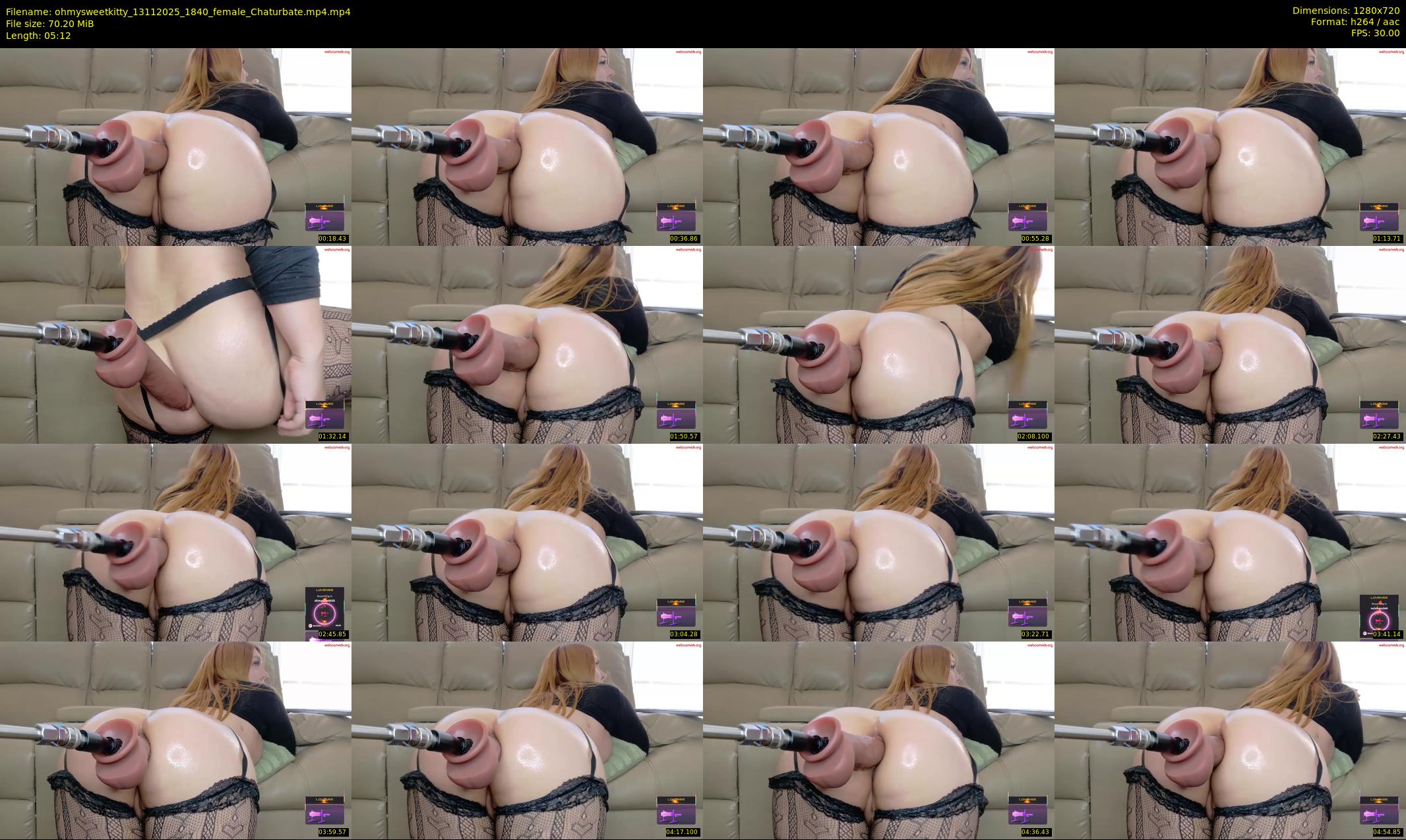 ohmysweetkitty — Chaturbate Female cam show, Nov 13, 2025