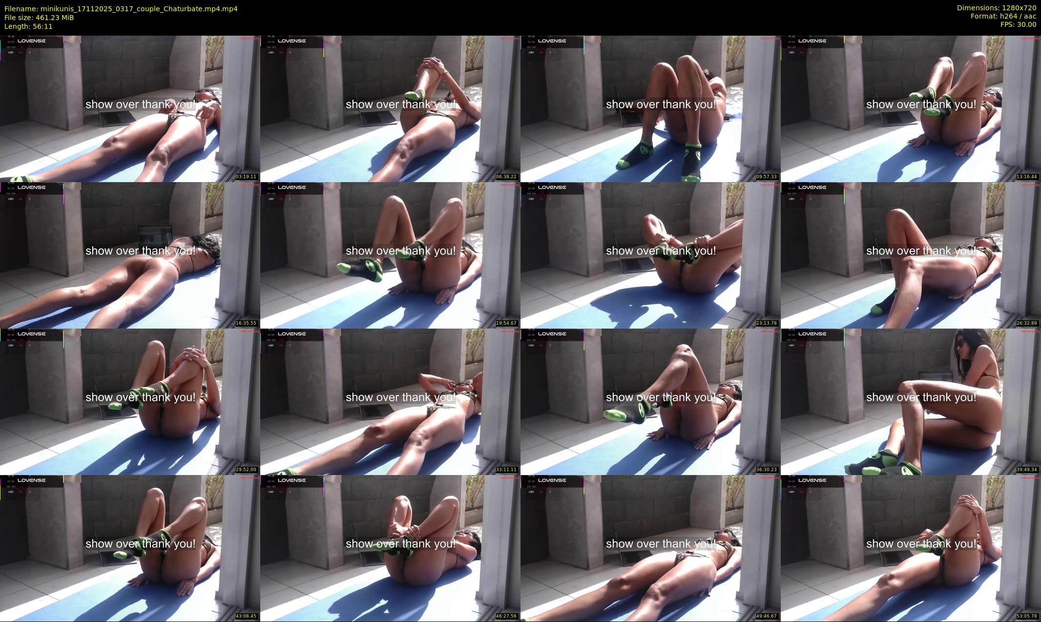 minikunis — Chaturbate Couple cam show, Nov 16, 2025