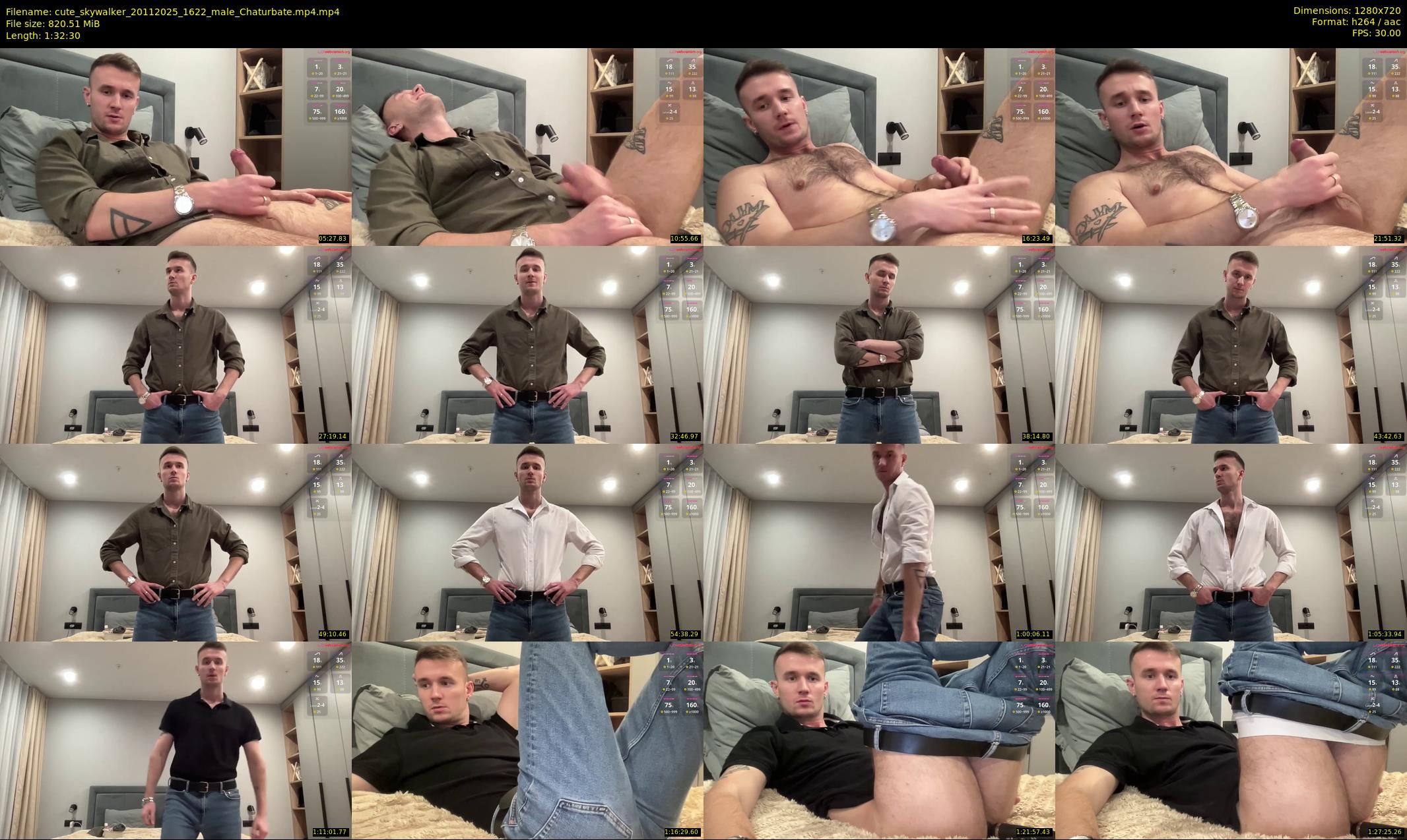 cute_skywalker — Chaturbate Male cam show, Nov 20, 2025