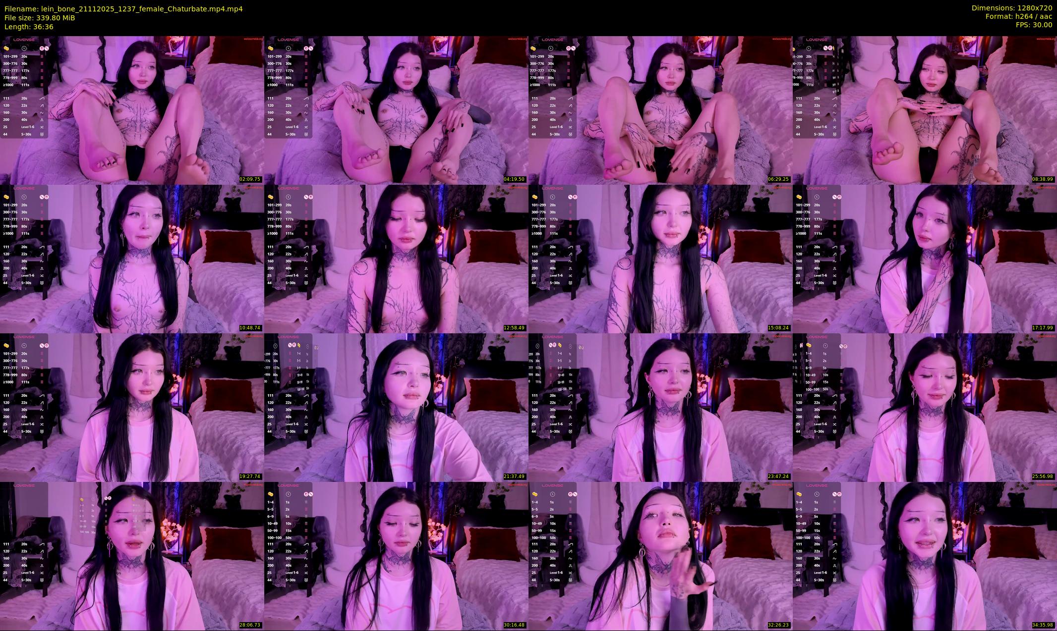 lein_bone — 37 minute Chaturbate Female cam show, Nov 21, 2025