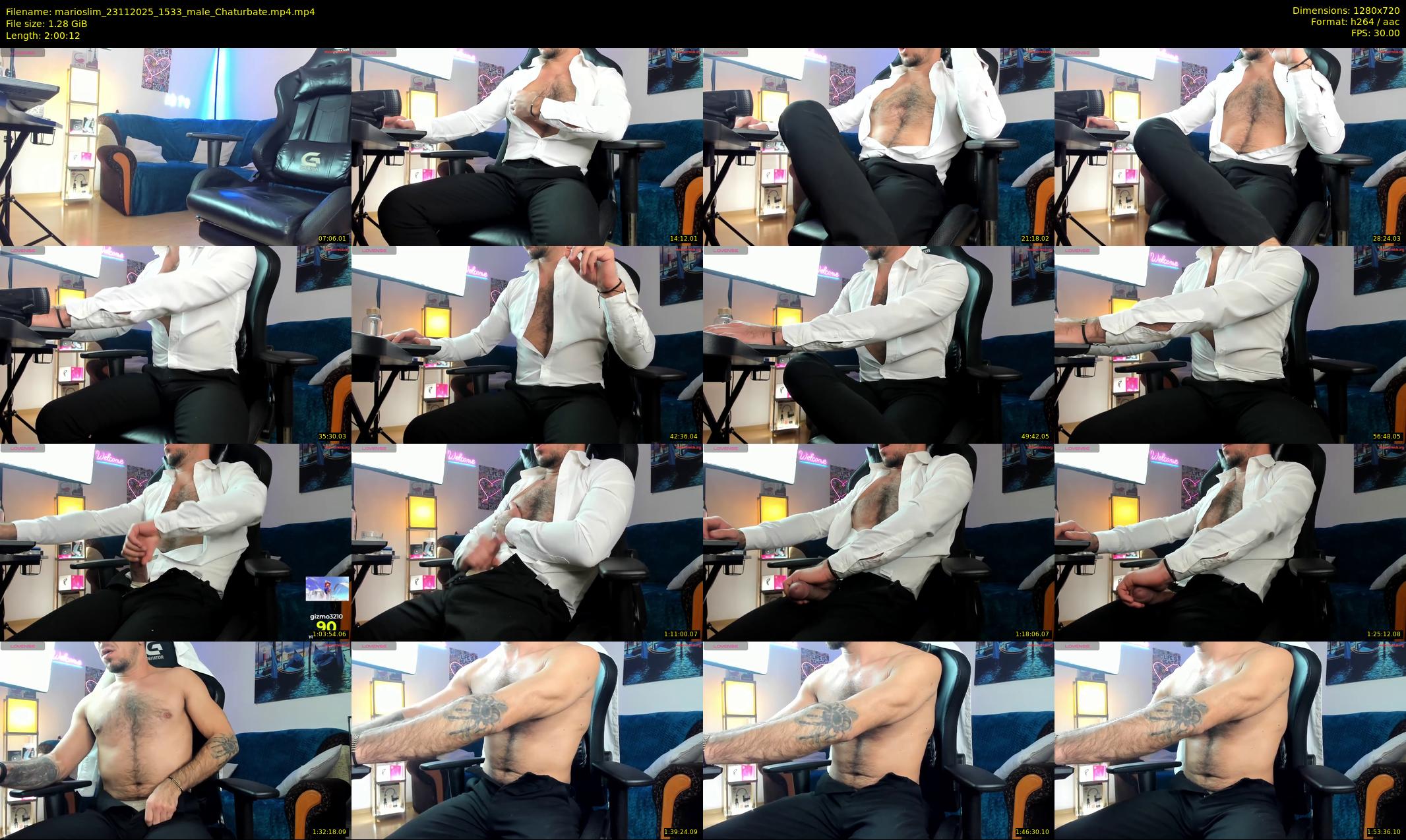 marioslim — Chaturbate Male cam show, Nov 23, 2025