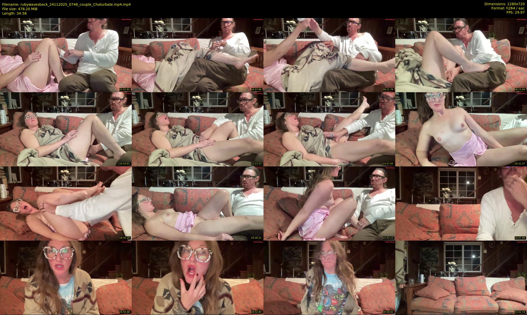 rubywavesback — 35 minute Chaturbate Couple cam show, Nov 24, 2025