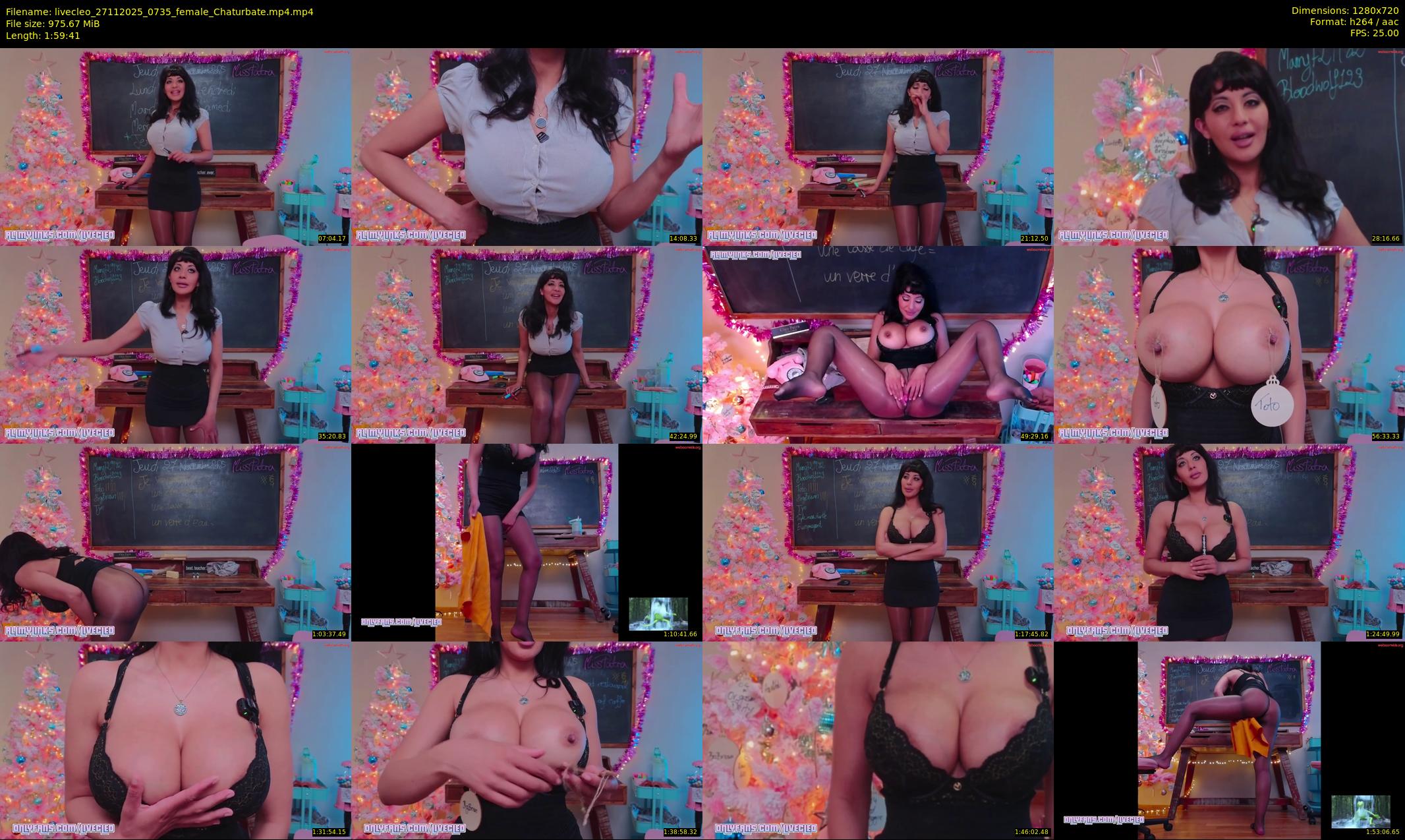 livecleo — Chaturbate Female cam show, Nov 27, 2025