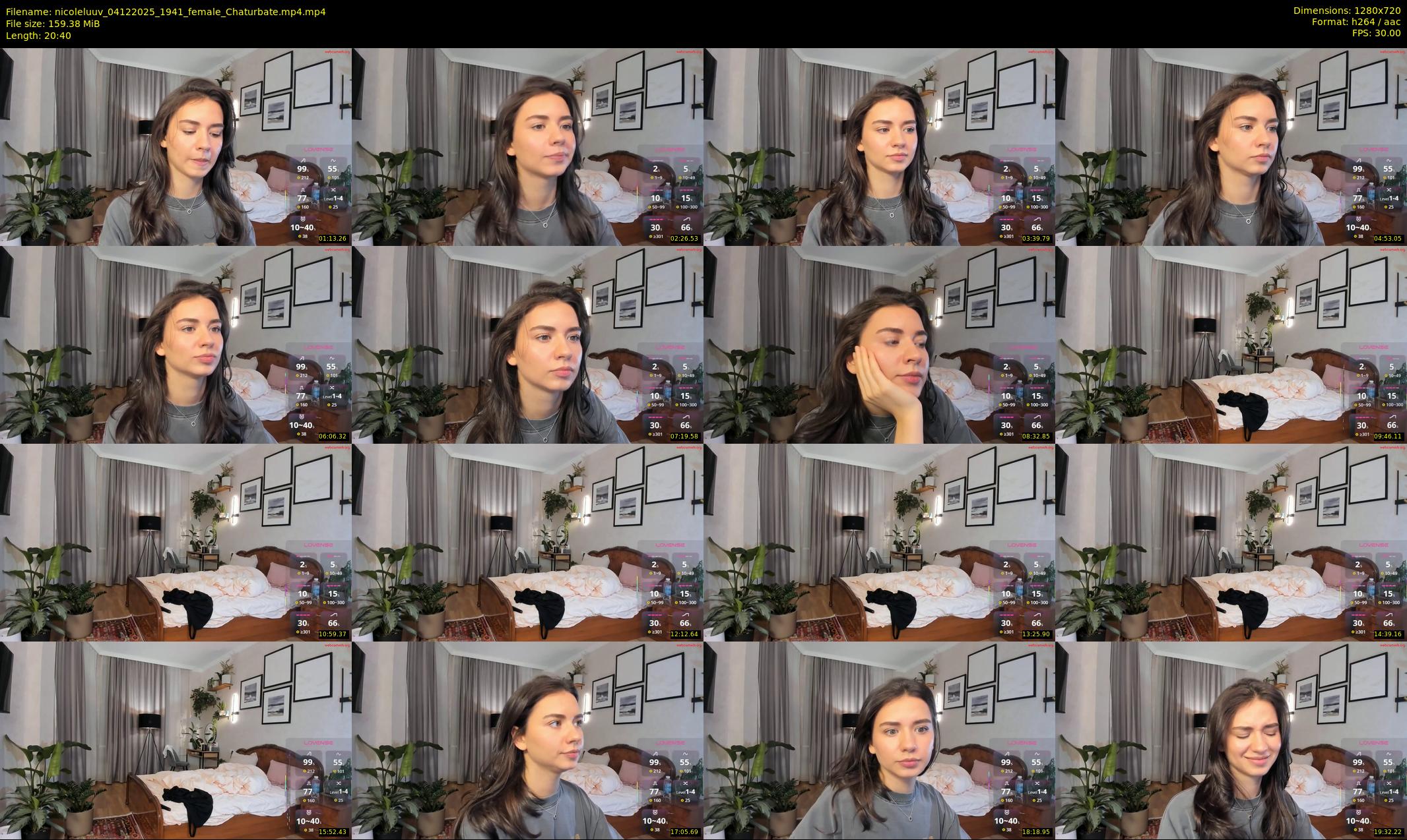 nicoleluuv — Chaturbate Female cam show, Dec 4, 2025
