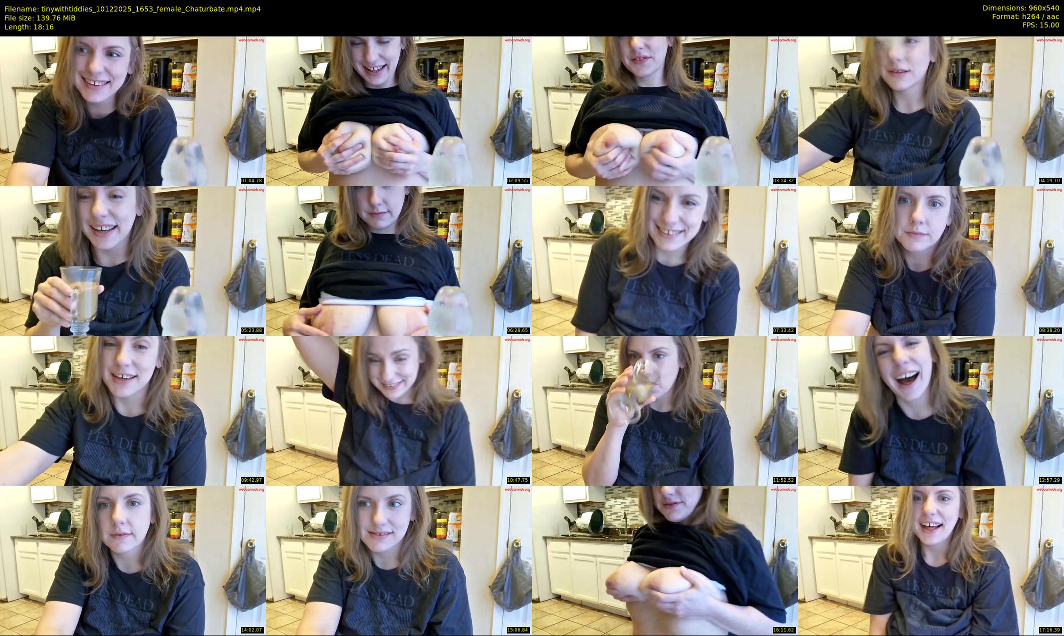 tinywithtiddies — 19 minute Chaturbate Female cam show, Dec 10, 2025