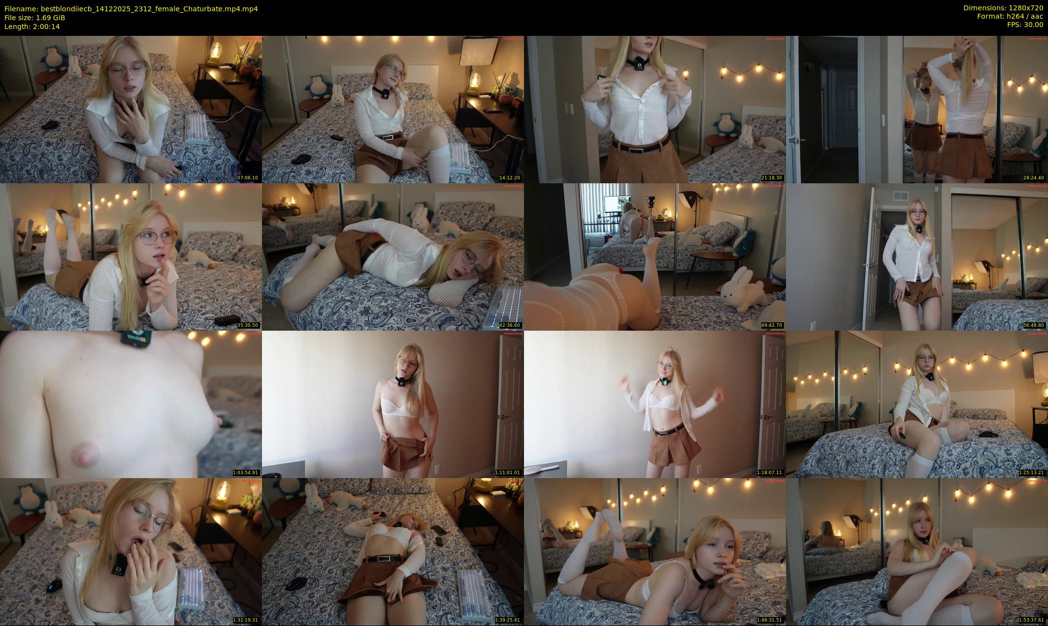 bestblondiiecb — Chaturbate Female cam show, Dec 14, 2025
