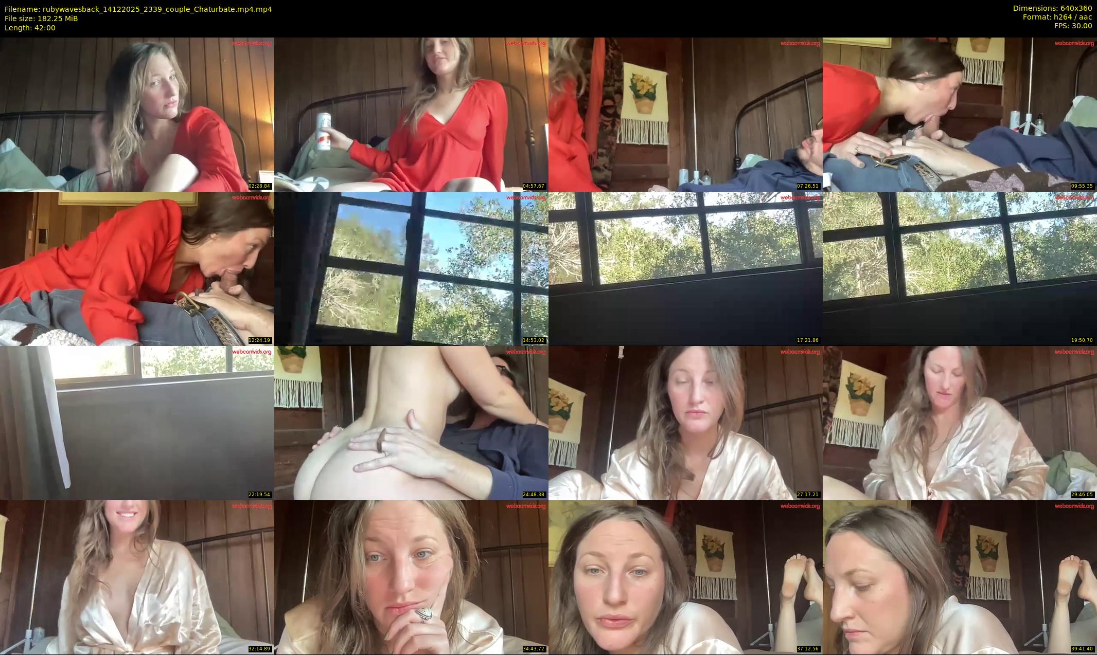 rubywavesback — 42 minute Chaturbate Couple cam show, Dec 14, 2025
