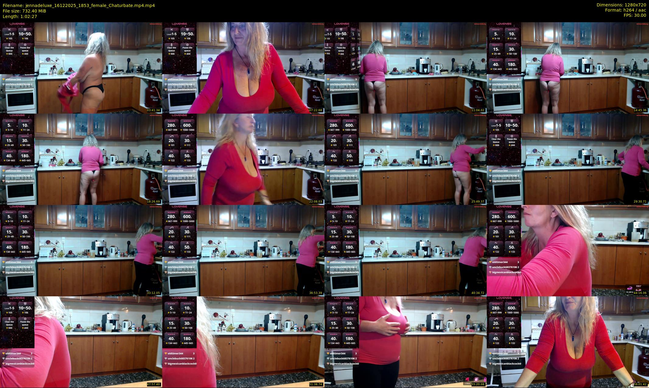 jennadeluxe — Chaturbate Female cam show, Dec 16, 2025