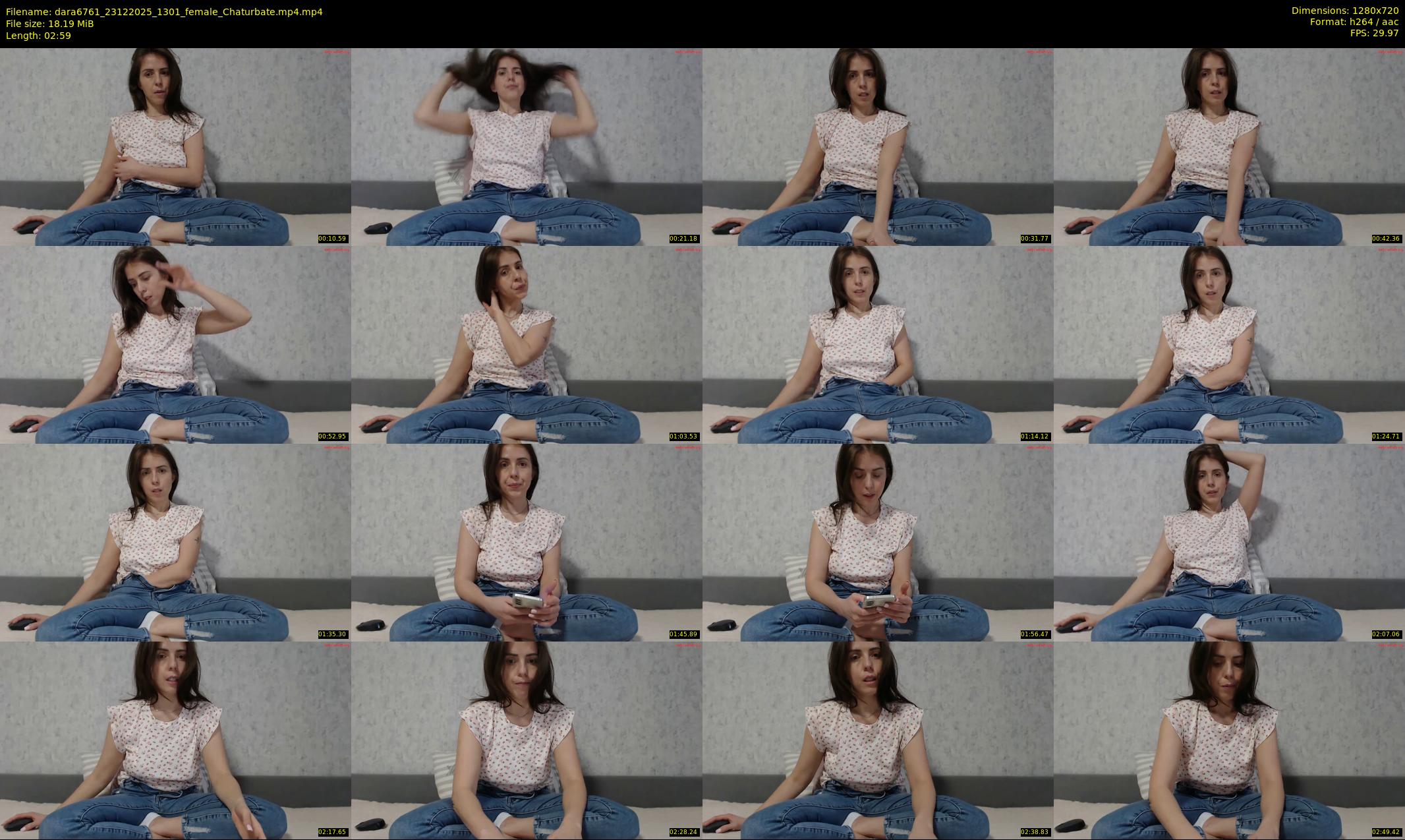 dara6761 — Chaturbate Female cam show, Dec 23, 2025