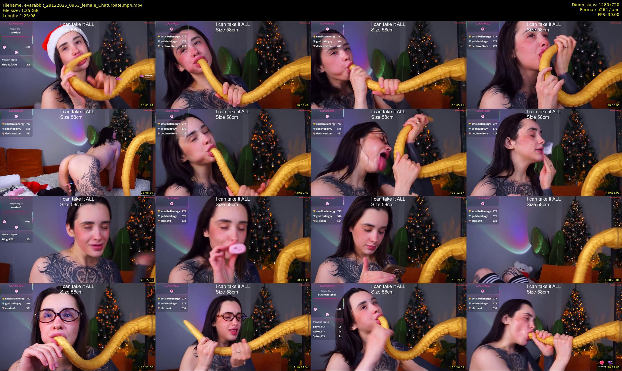 evarabbit — Chaturbate Female cam show, Dec 29, 2025