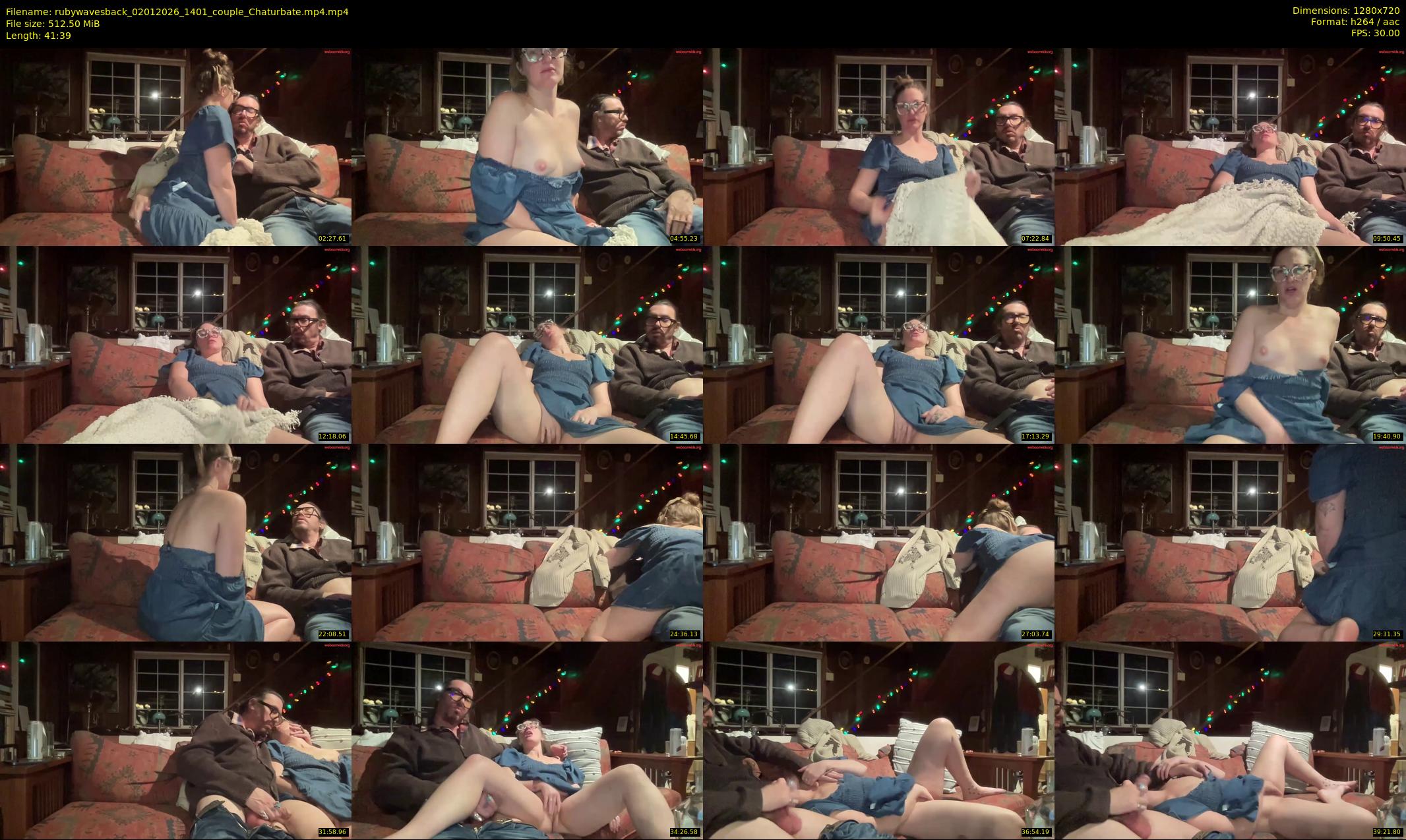 rubywavesback — 42 minute Chaturbate Couple cam show, Jan 2, 2026