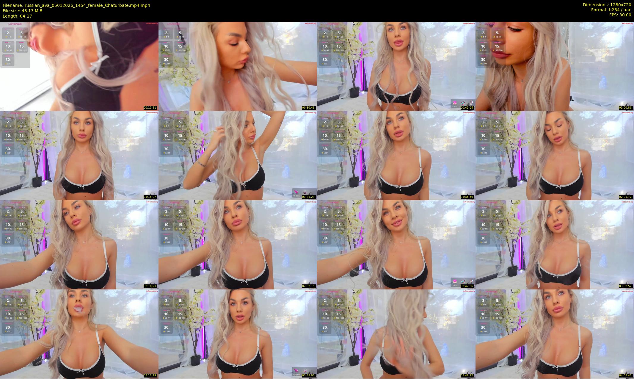 russian_ava — Chaturbate Female cam show, Jan 5, 2026