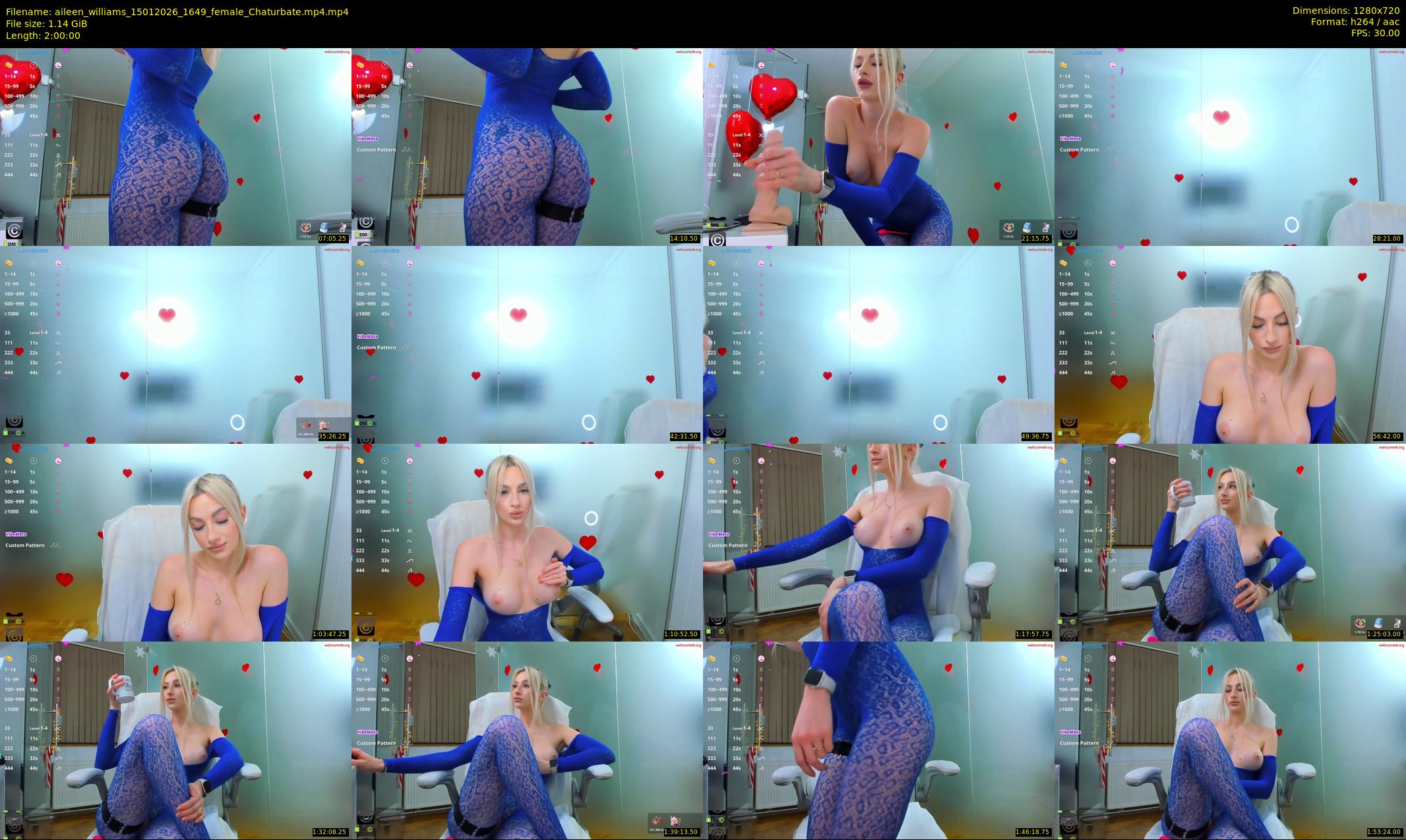 aileen_williams — Chaturbate Female cam show, Jan 15, 2026