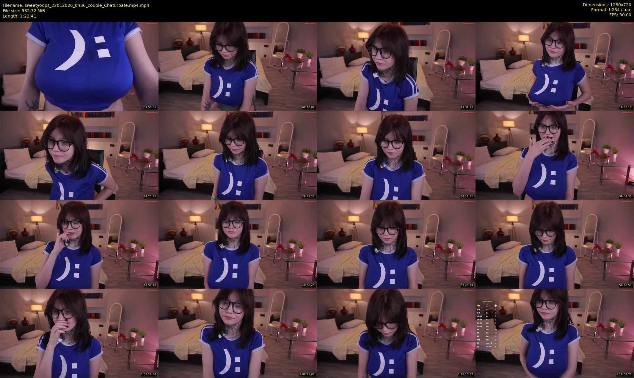 sweetyoops — Chaturbate Female cam show, Jan 21, 2026