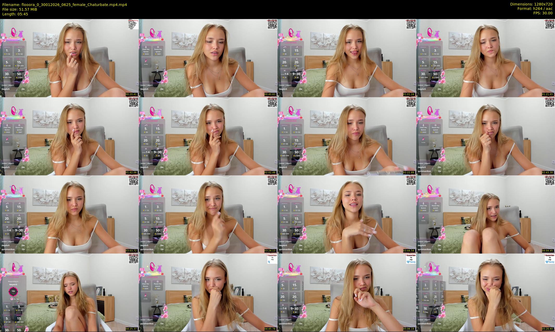 flooora_0 — Chaturbate Couple cam show, Jan 30, 2026
