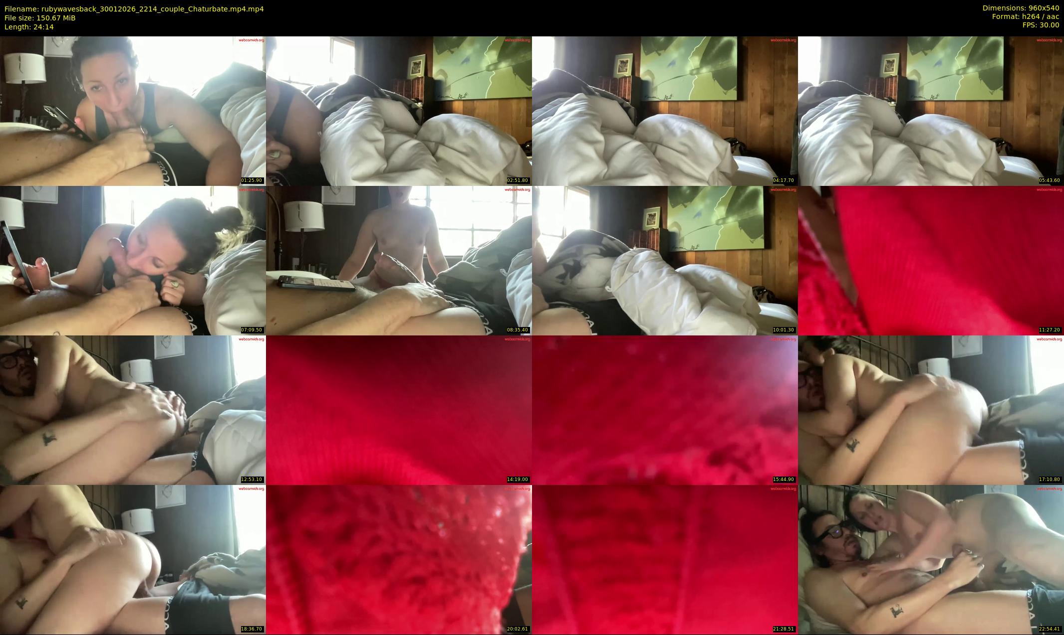 rubywavesback — 25 minute Chaturbate Couple cam show, Jan 30, 2026