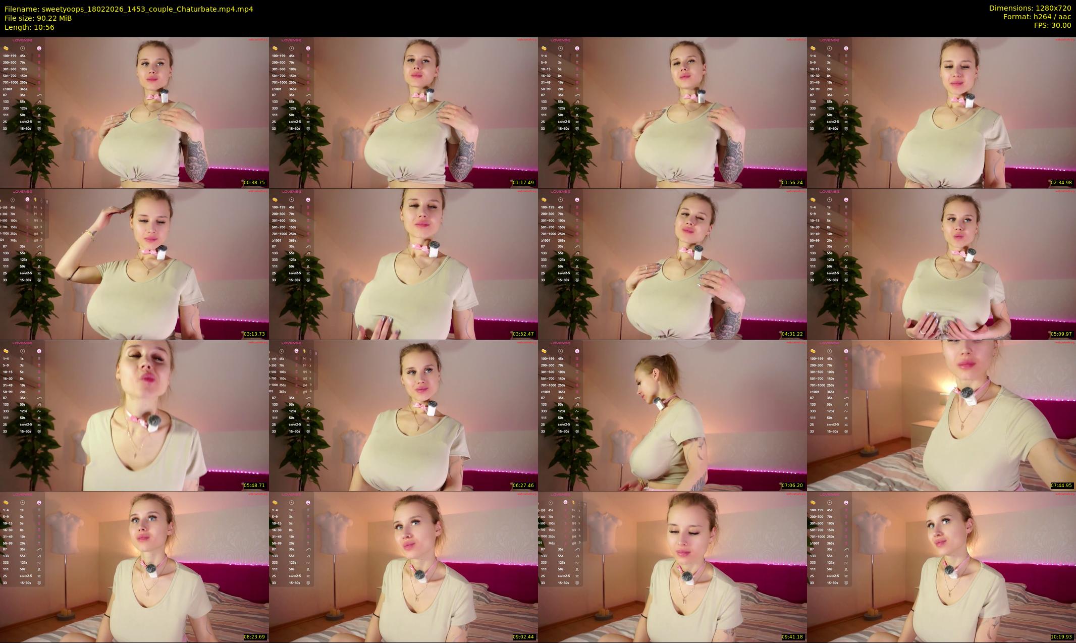 sweetyoops — Chaturbate Female cam show, Feb 18, 2026
