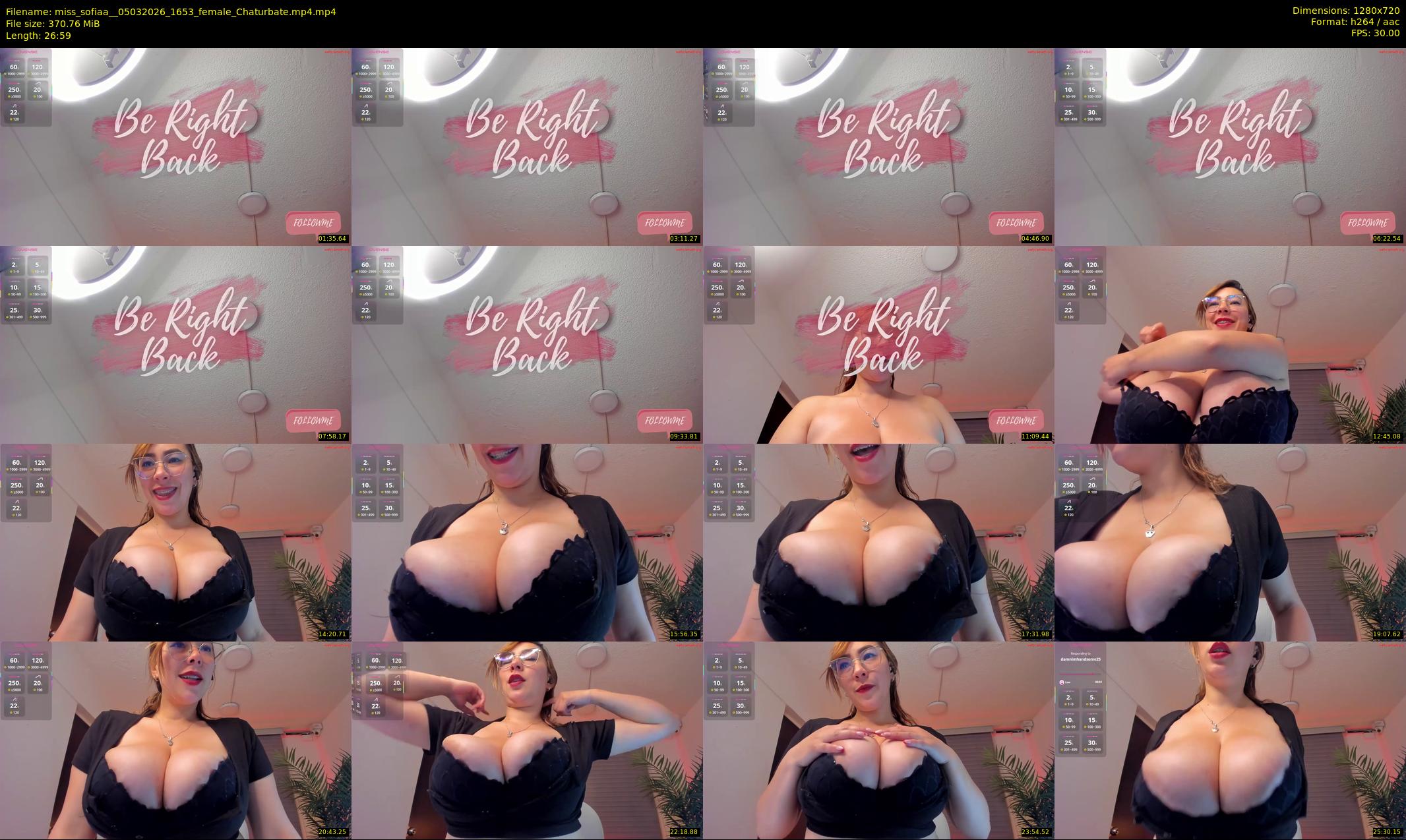 miss_sofiaa_ — Chaturbate Female cam show, Mar 5, 2026
