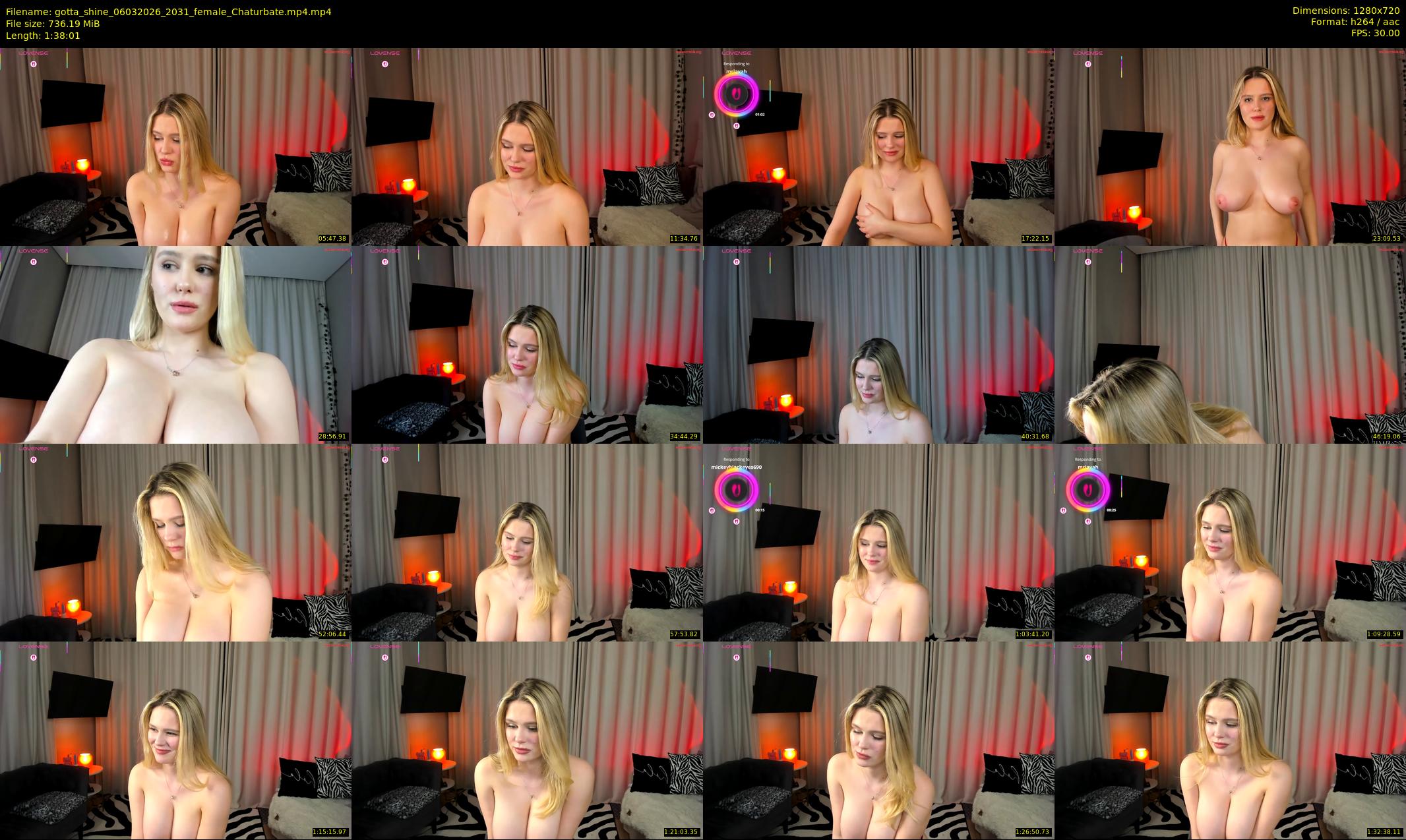 gotta_shine — Chaturbate Female cam show, Mar 6, 2026