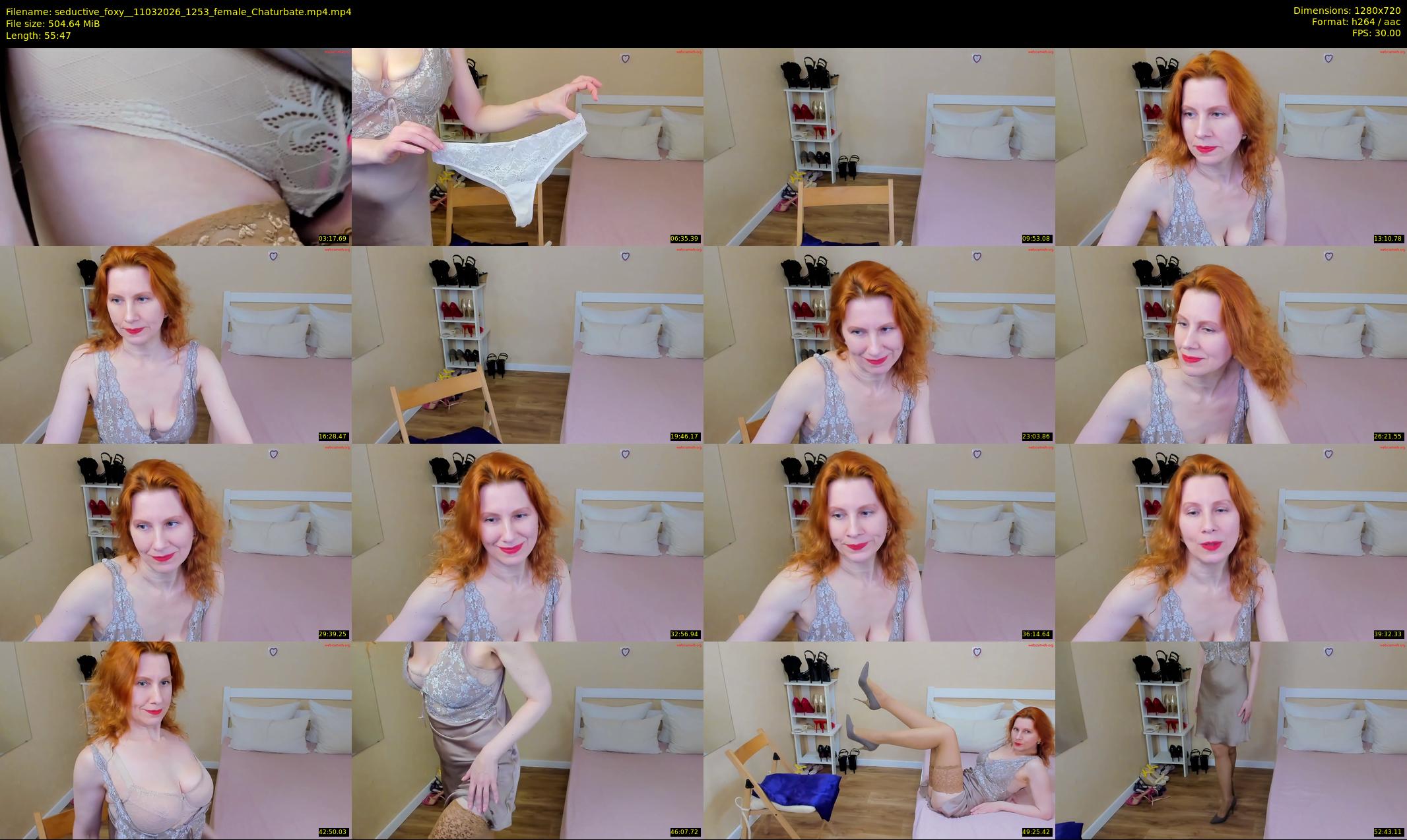 seductive_foxy_ — 56 minute Chaturbate Female cam show, Mar 11, 2026