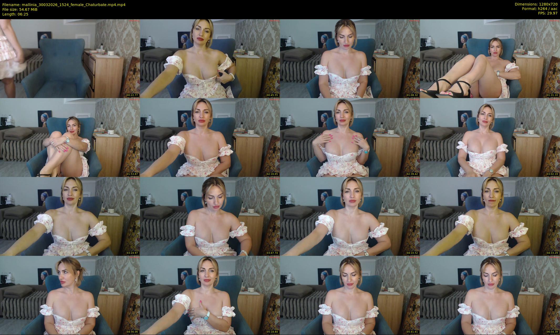 mallinia — Chaturbate Female cam show, Mar 30, 2026